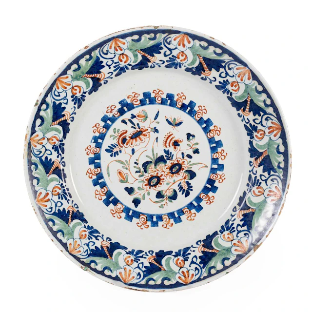 An English Delft Dish, circa 1740