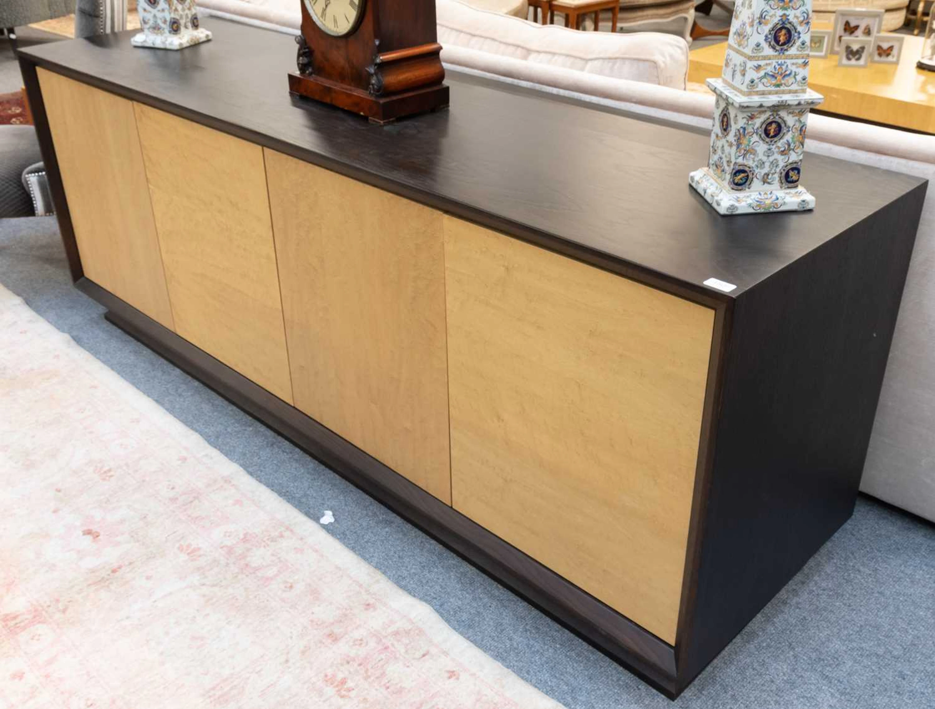 A Modern Aldo Tura for Tura Milano Style Sideboard