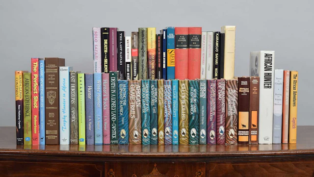 Natural History Books: A Collection of Big Game Hunting Books