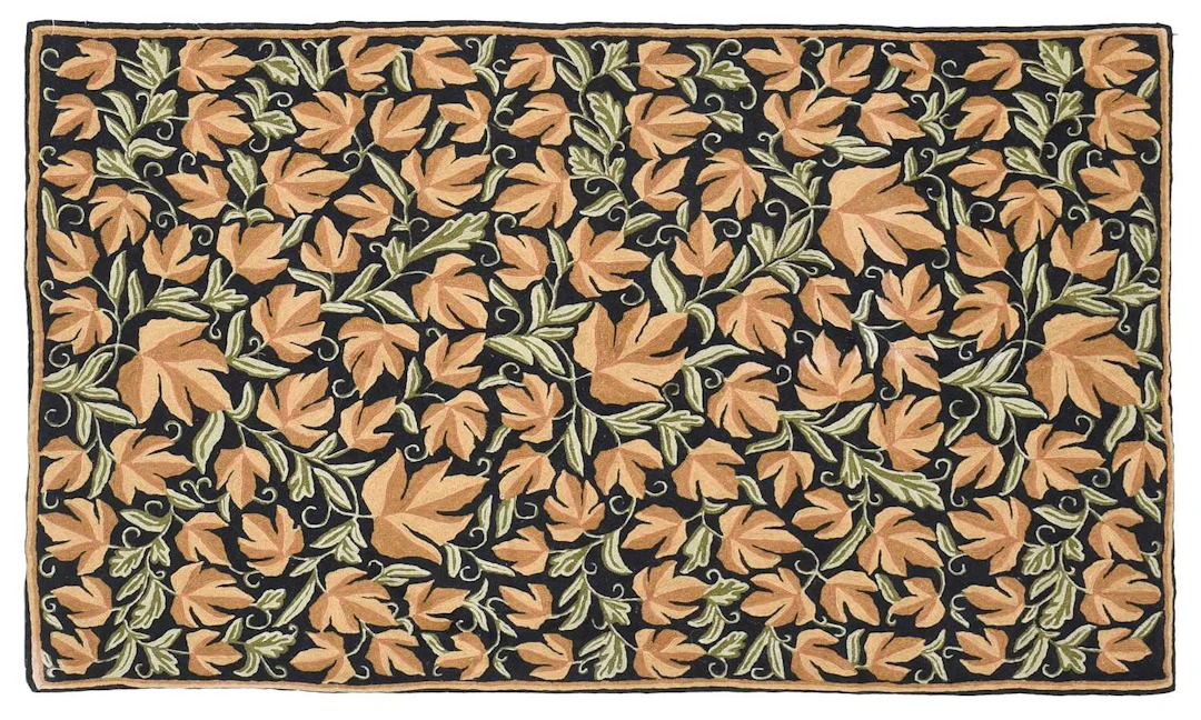 Kashmiri Handmade Chainstitch Wool Rug