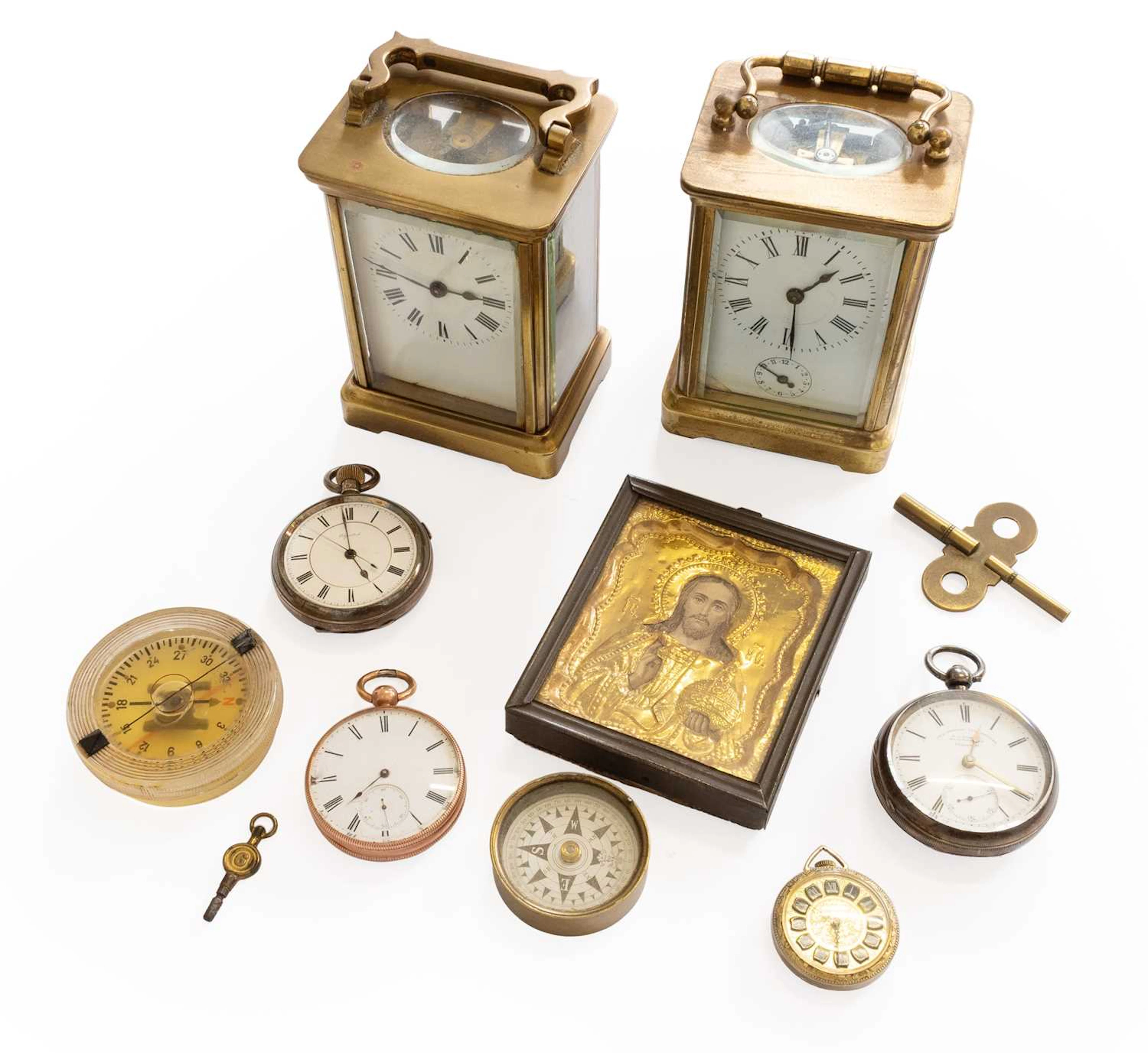 Two Silver Pocket Watches
