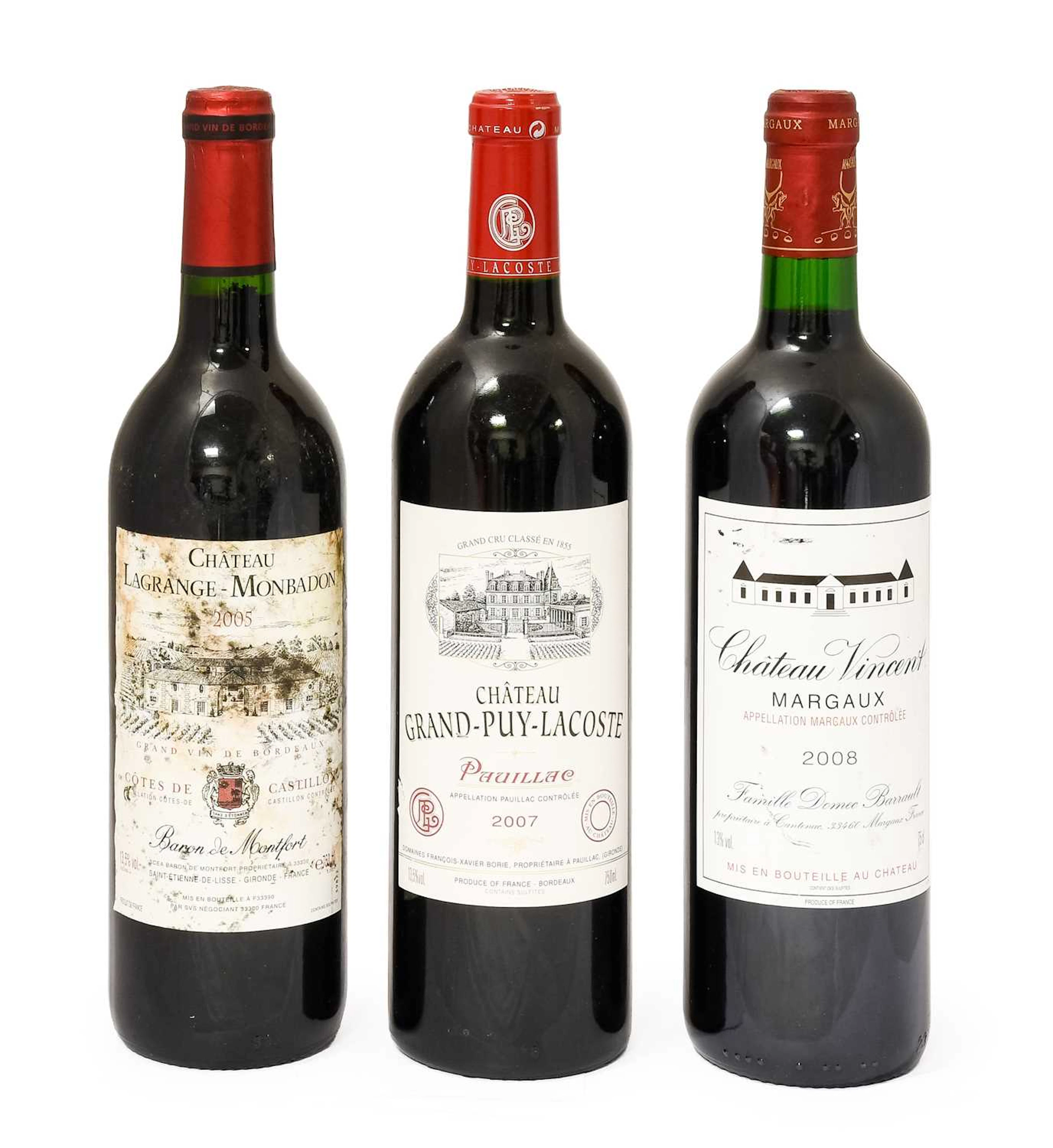 Château Grand Puy Lacoste 2007 Pauillac, C, hâteau Lagrange-Monbadon