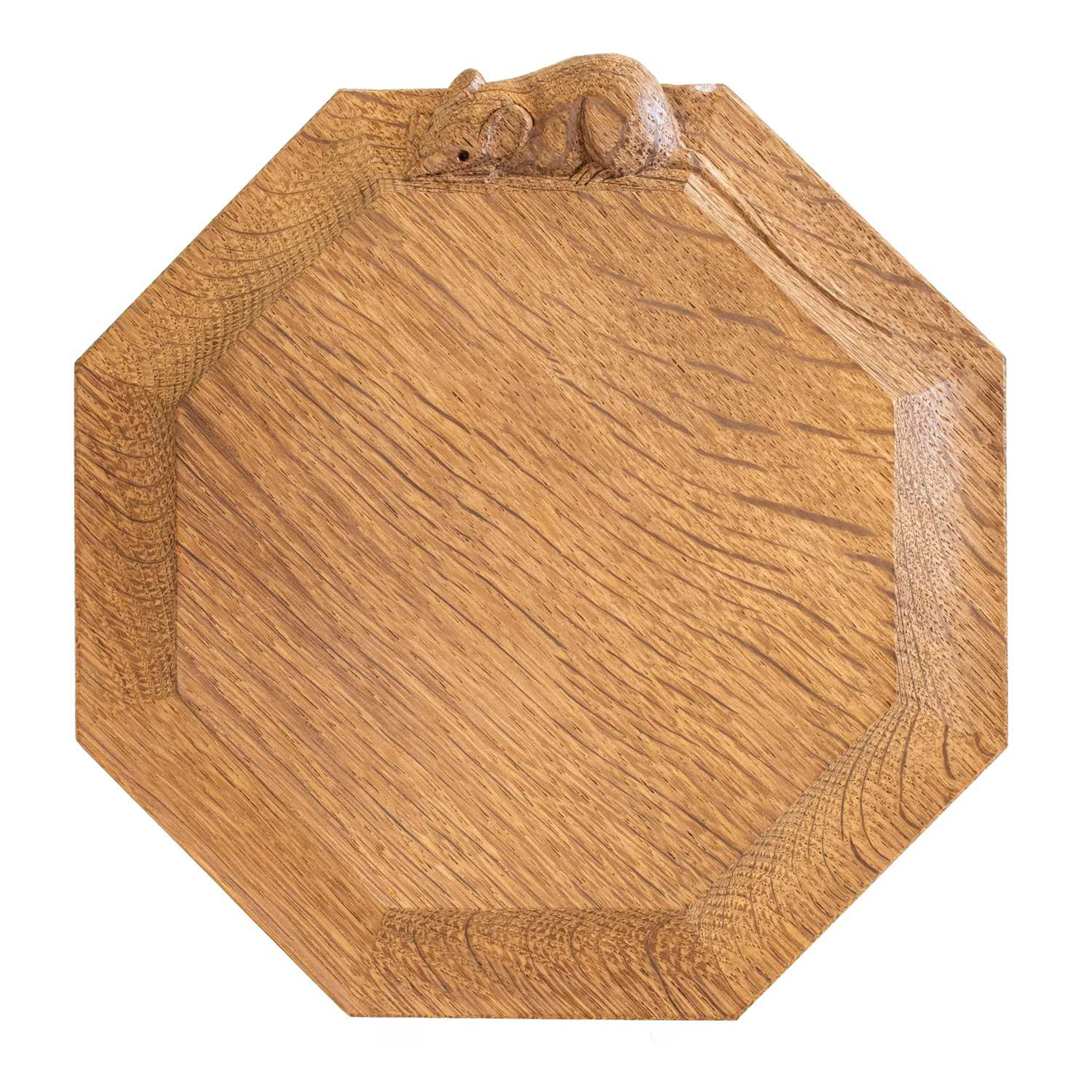 Workshop of Robert Mouseman Thompson (Kilburn): An English Oak Teapot