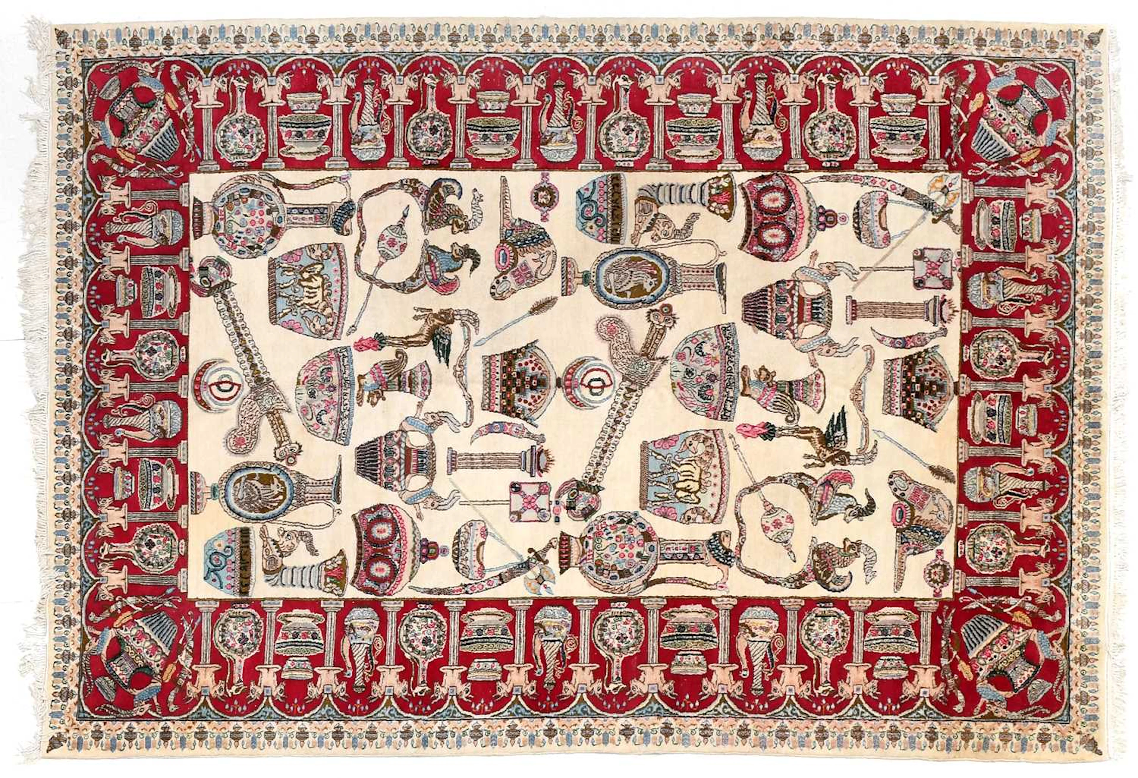 Kirman Carpet, Southeast Iran, Modern