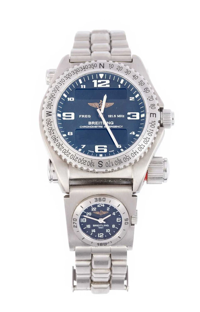 Breitling: A Titanium Breitling Chronometer Emergency Wristwatch with