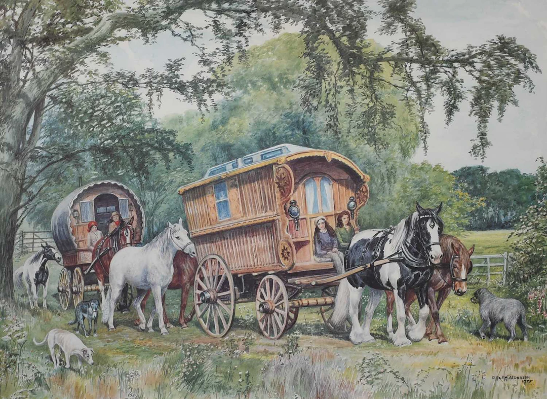 After Dorothy Margaret (1900-1992) & Elizabeth Mary Alderson (1900-1988)