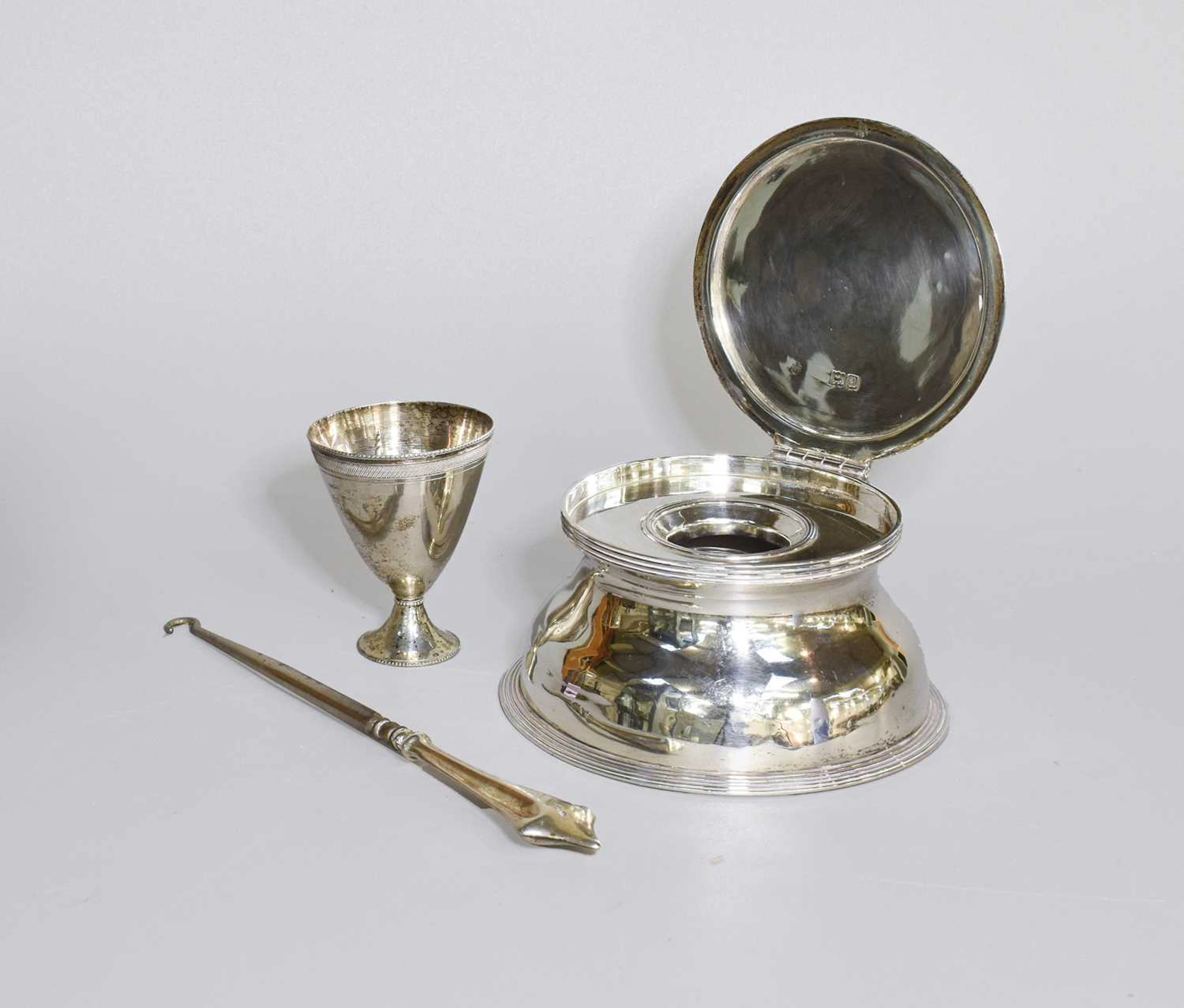 Three Assorted Silver Items