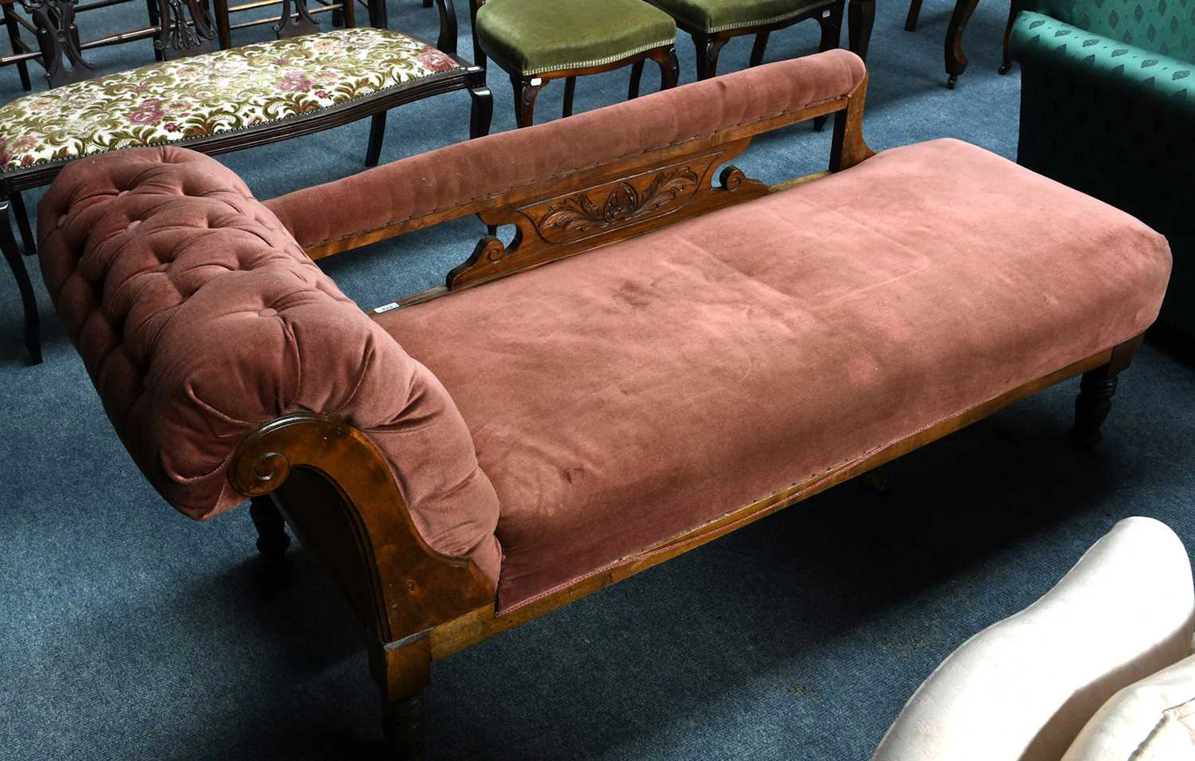 A Victorian Chaise Lounge