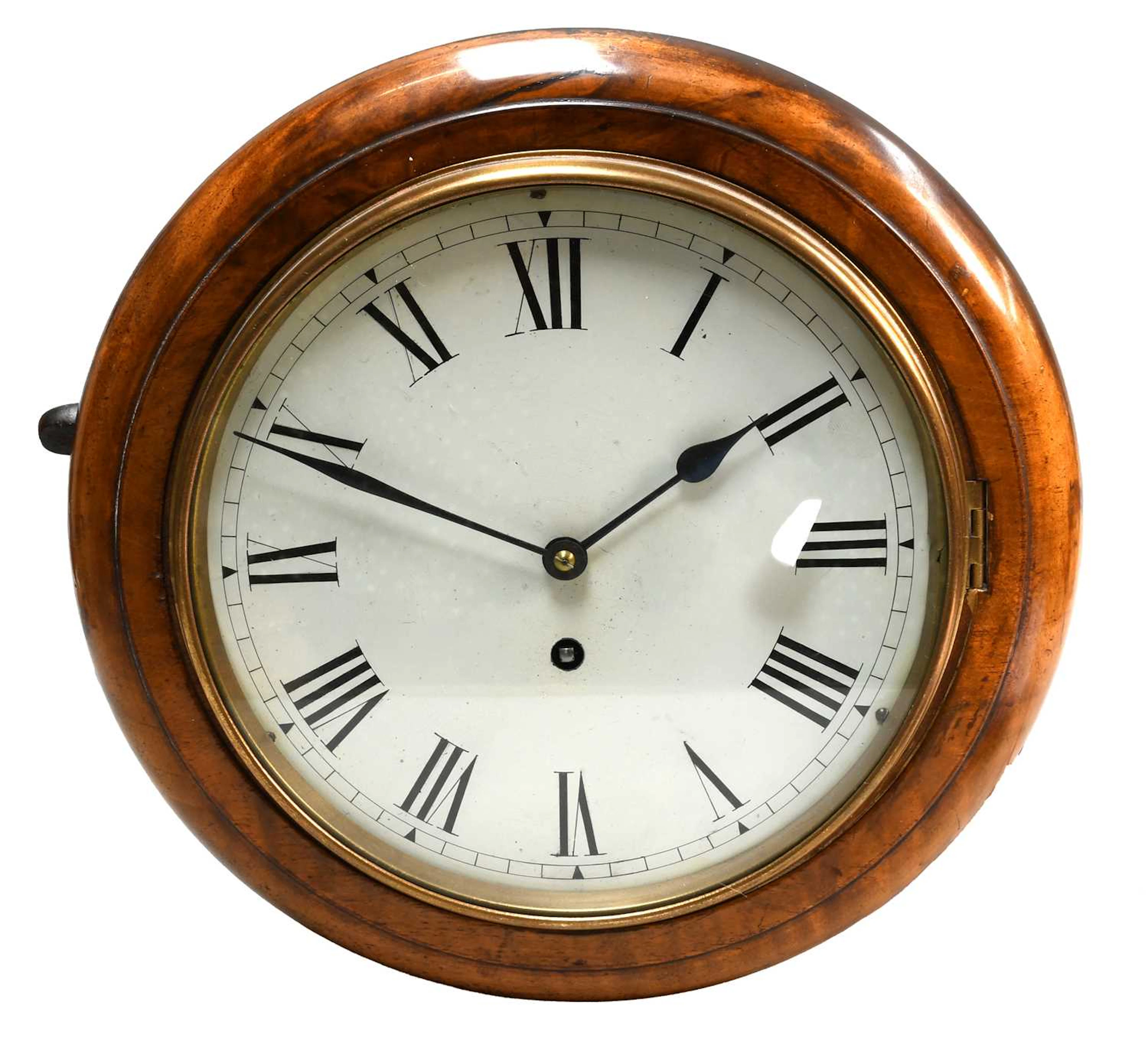 A Mahogany Wall Timepiece, early 20th century