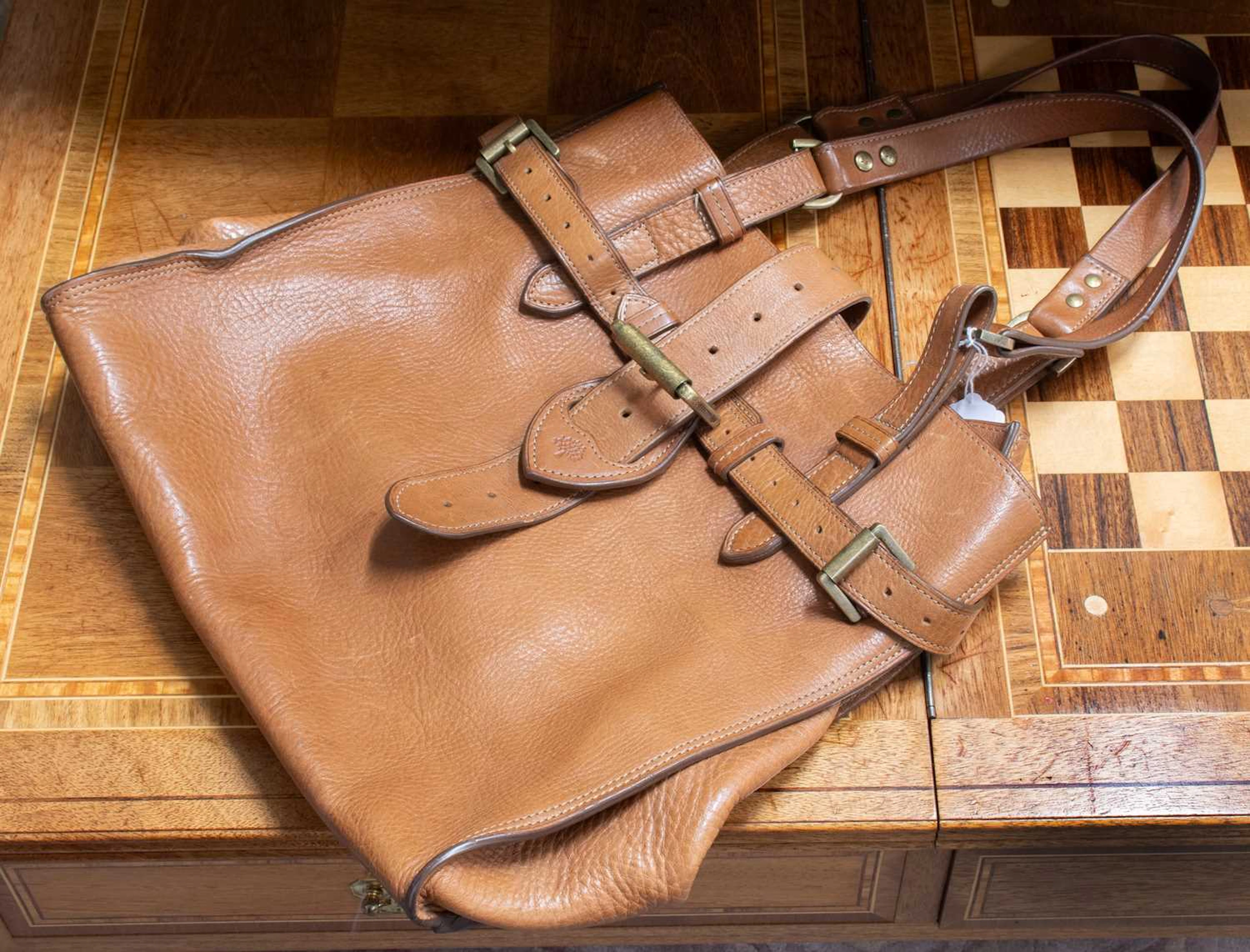 Mulberry Elgin Tote Oak Leather Shoulder Bag