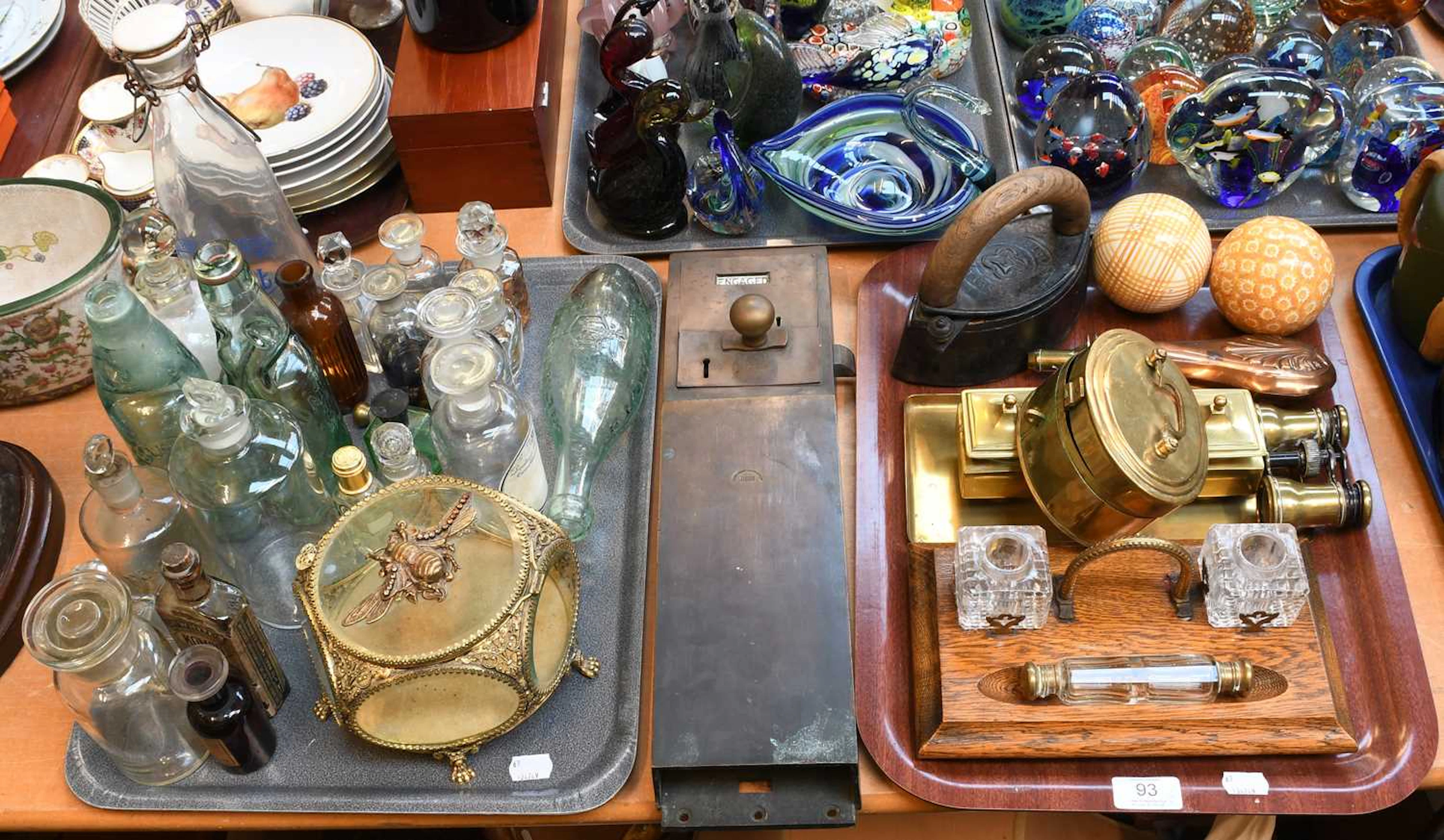 Assorted Metalwares, Glass and Ceramics
