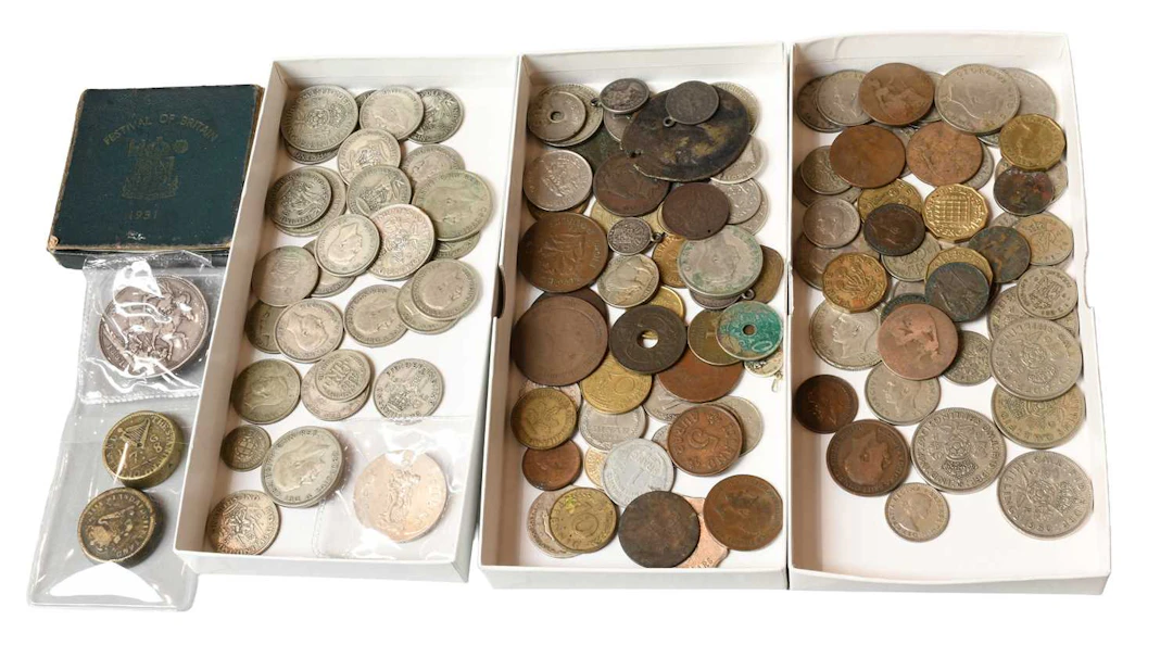 Assorted British and World Coins