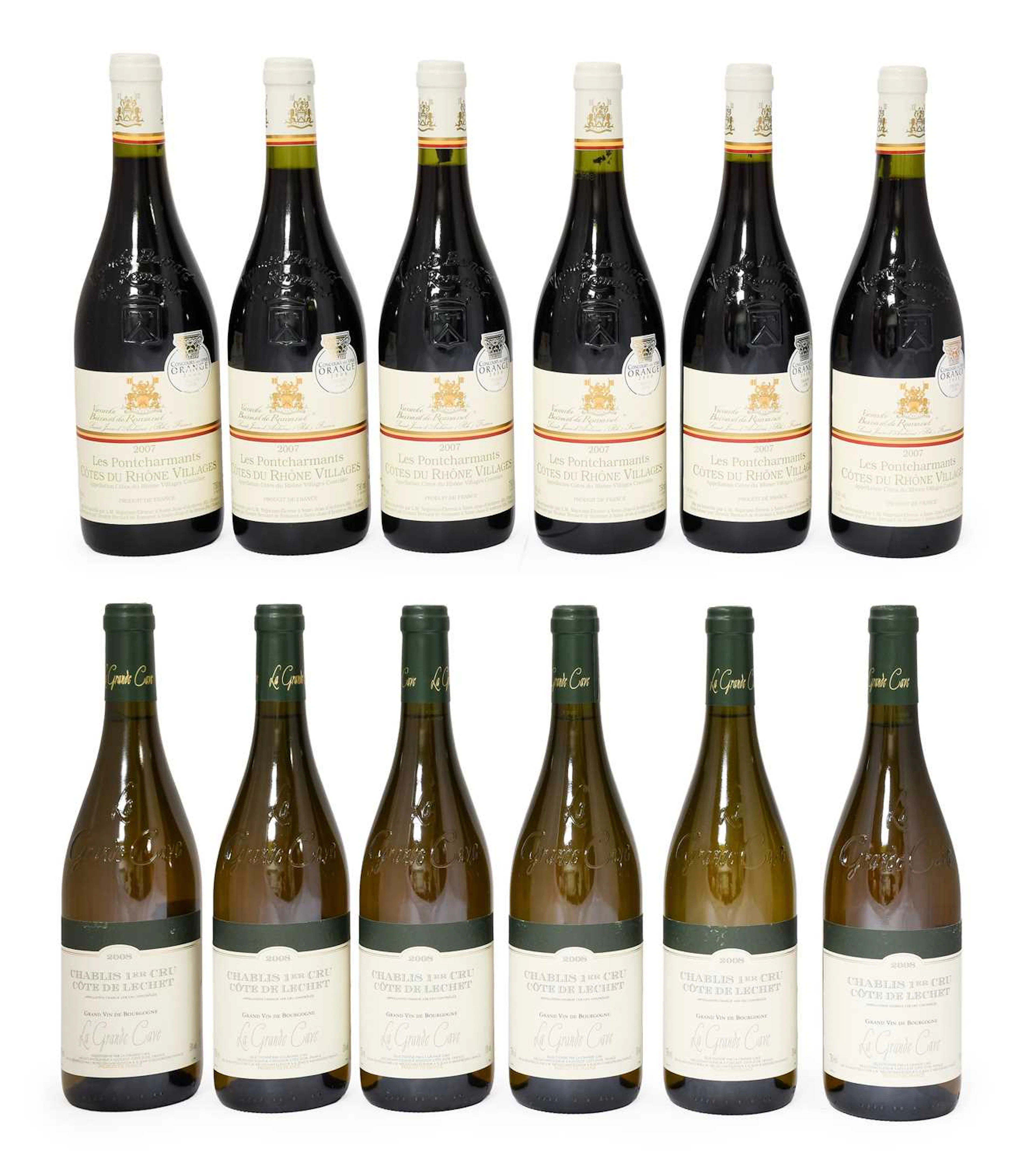 Le Grande Cave 2008 Chablis 1er Cru, Côte de Lechet, Vicomte Bernard