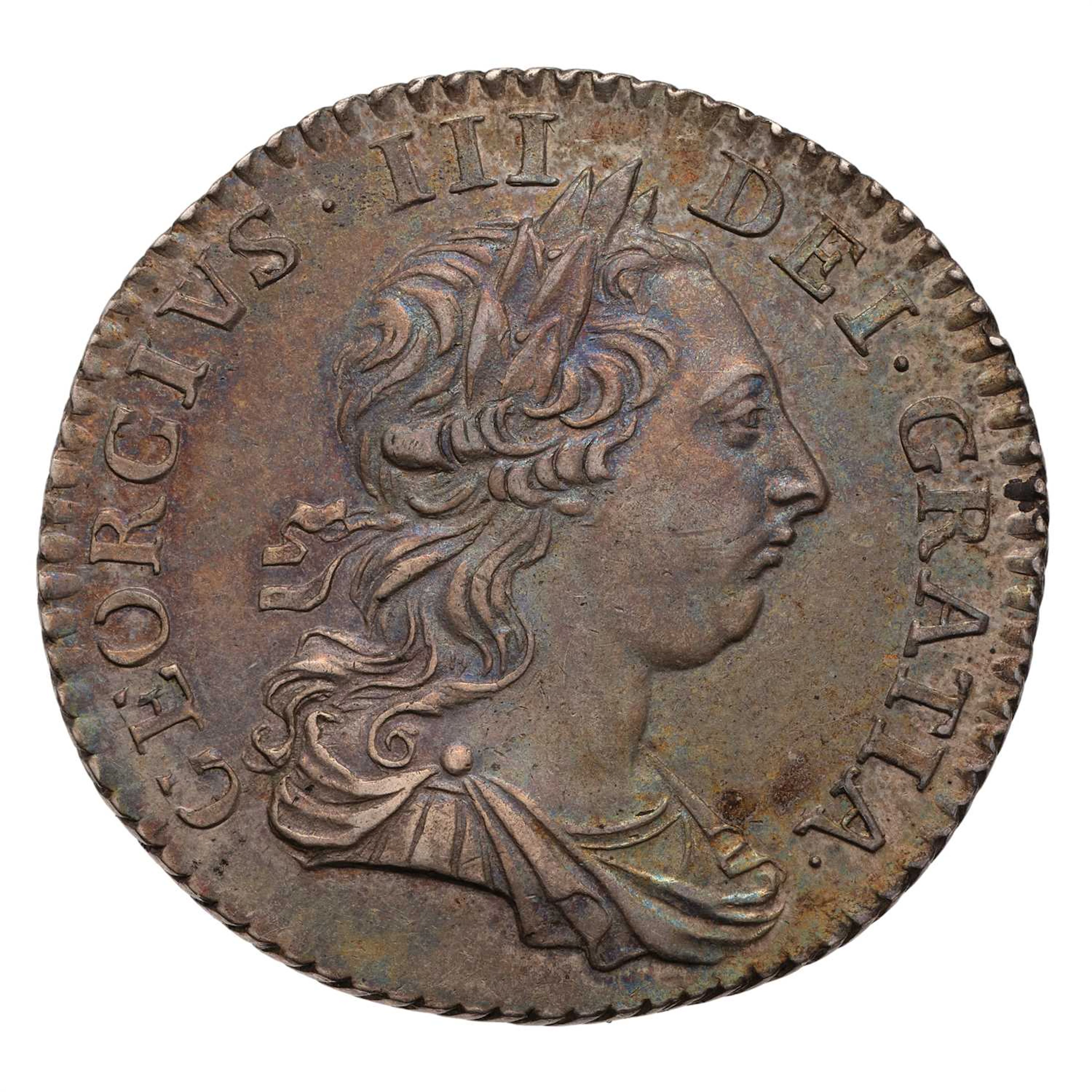 George III, 'Northumberland' Shilling 1763