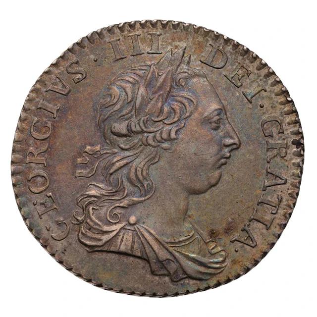 George III, 'Northumberland' Shilling 1763