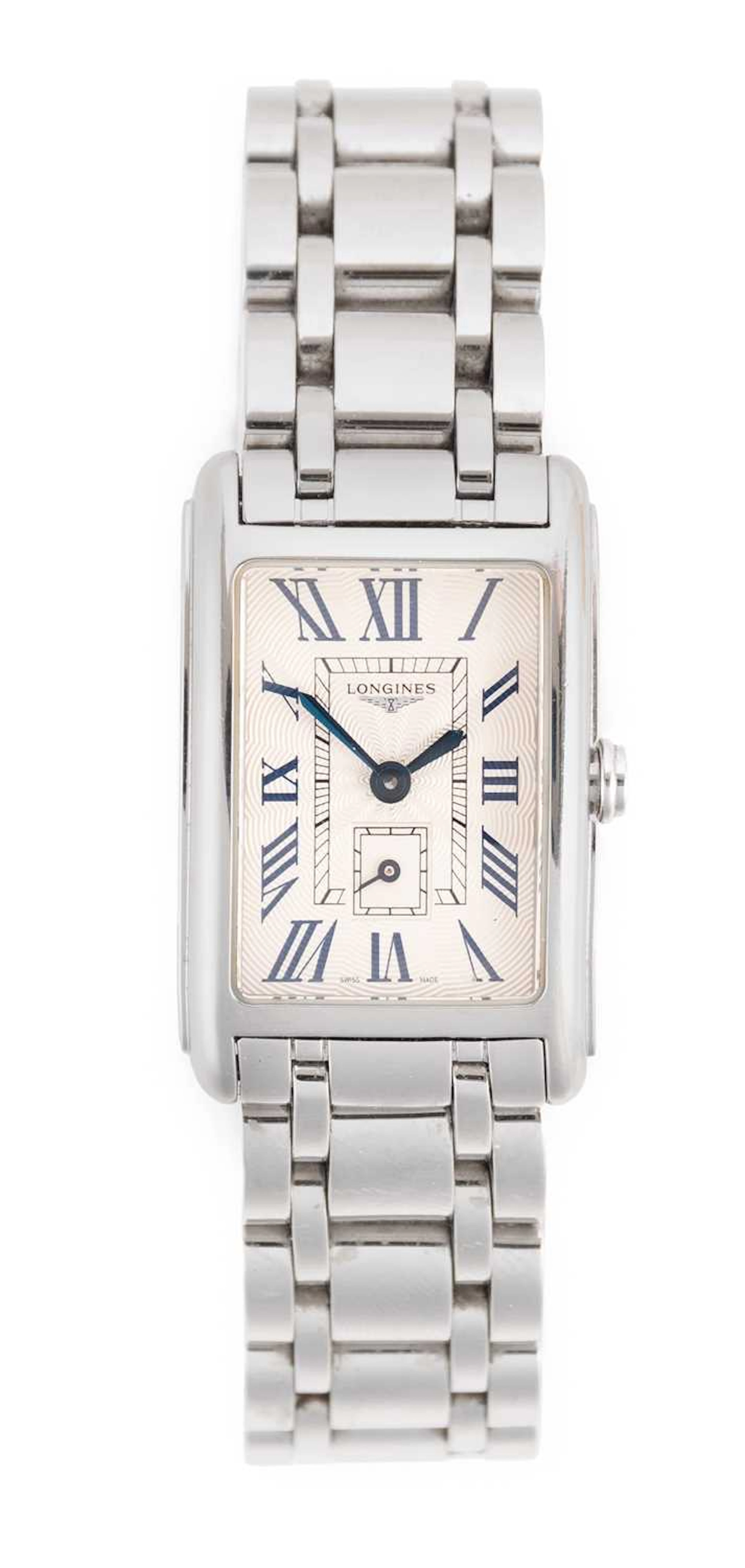 Longines: A Lady’s Stainless Steel Wristwatch, signed Longines, model: