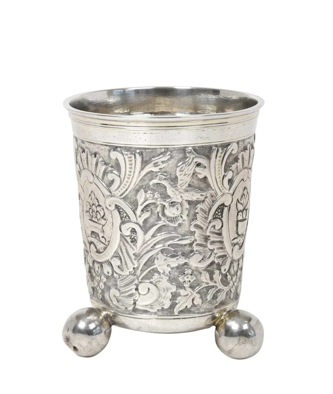 A Russian Silver Beaker With Cyrillic Maker's Mark Only, Second Half