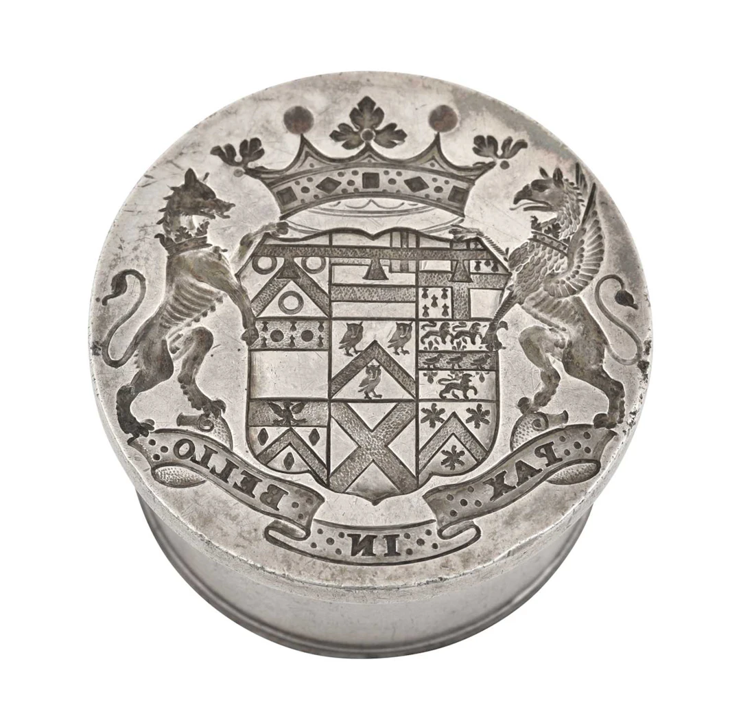 A William III or Queen Anne Silver Seal-Matrix Circa 1700, Circa 1700