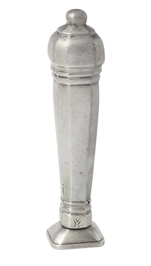 A Continental Silver Hand-Seal Marked Indistinctly, Possibly Belgian