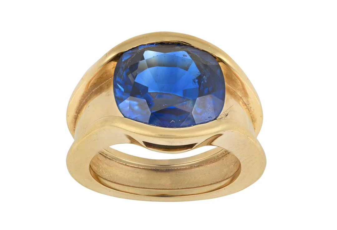 A Sapphire Ring