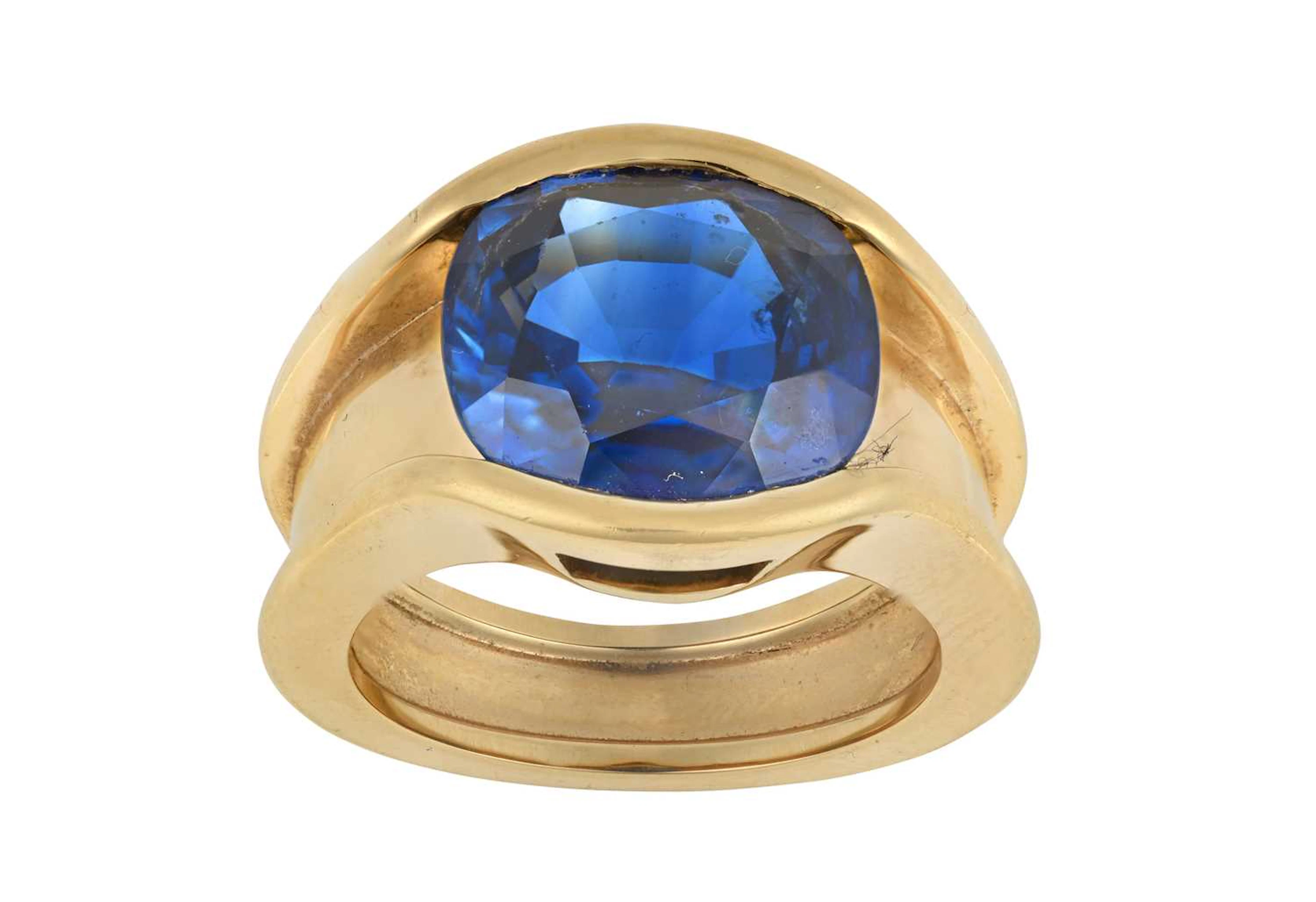 A Sapphire Ring