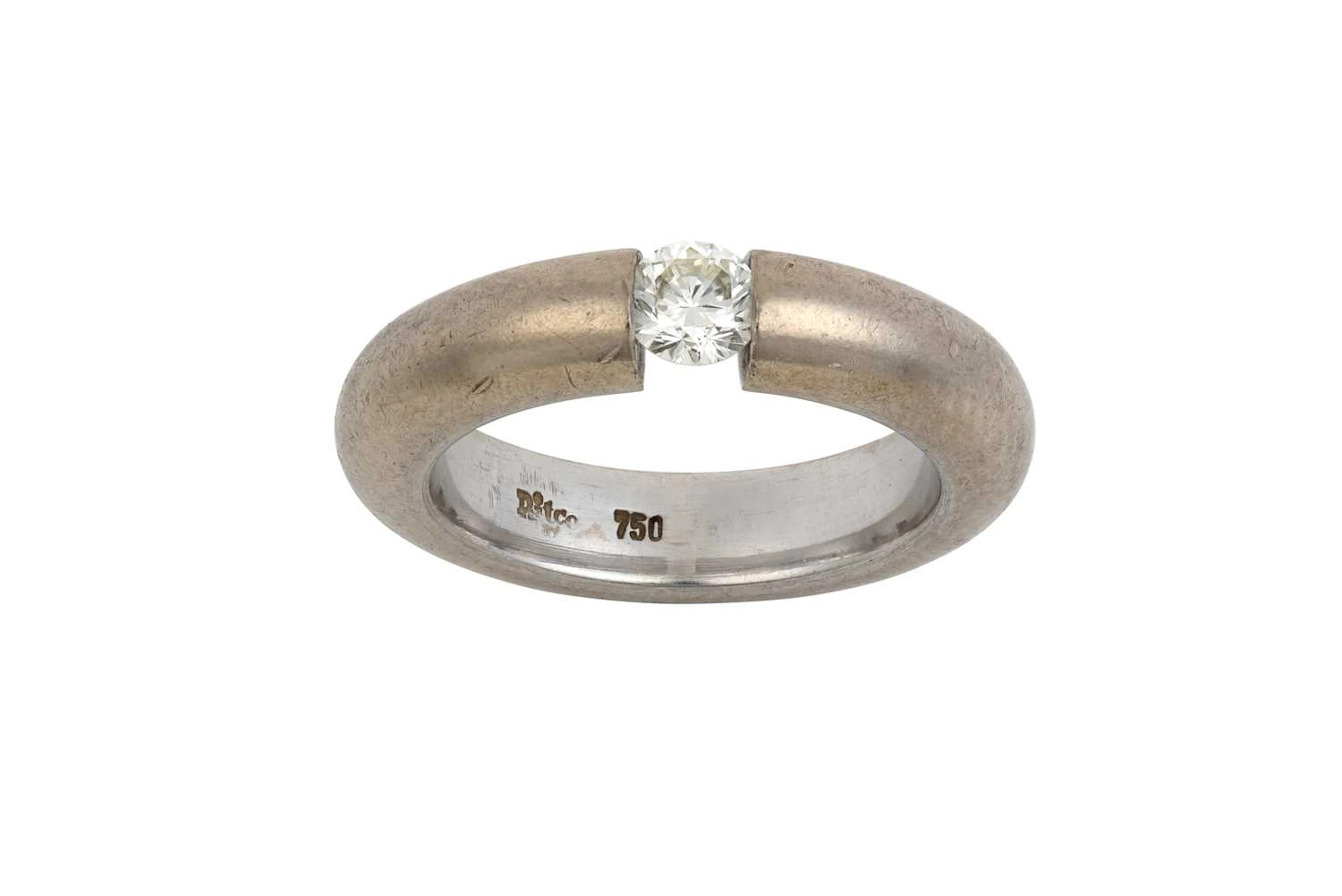 A Diamond Solitaire Ring
