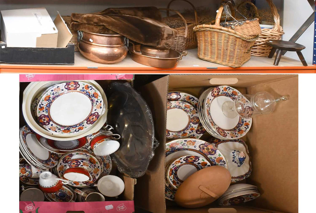 A Collection of Various Baskets