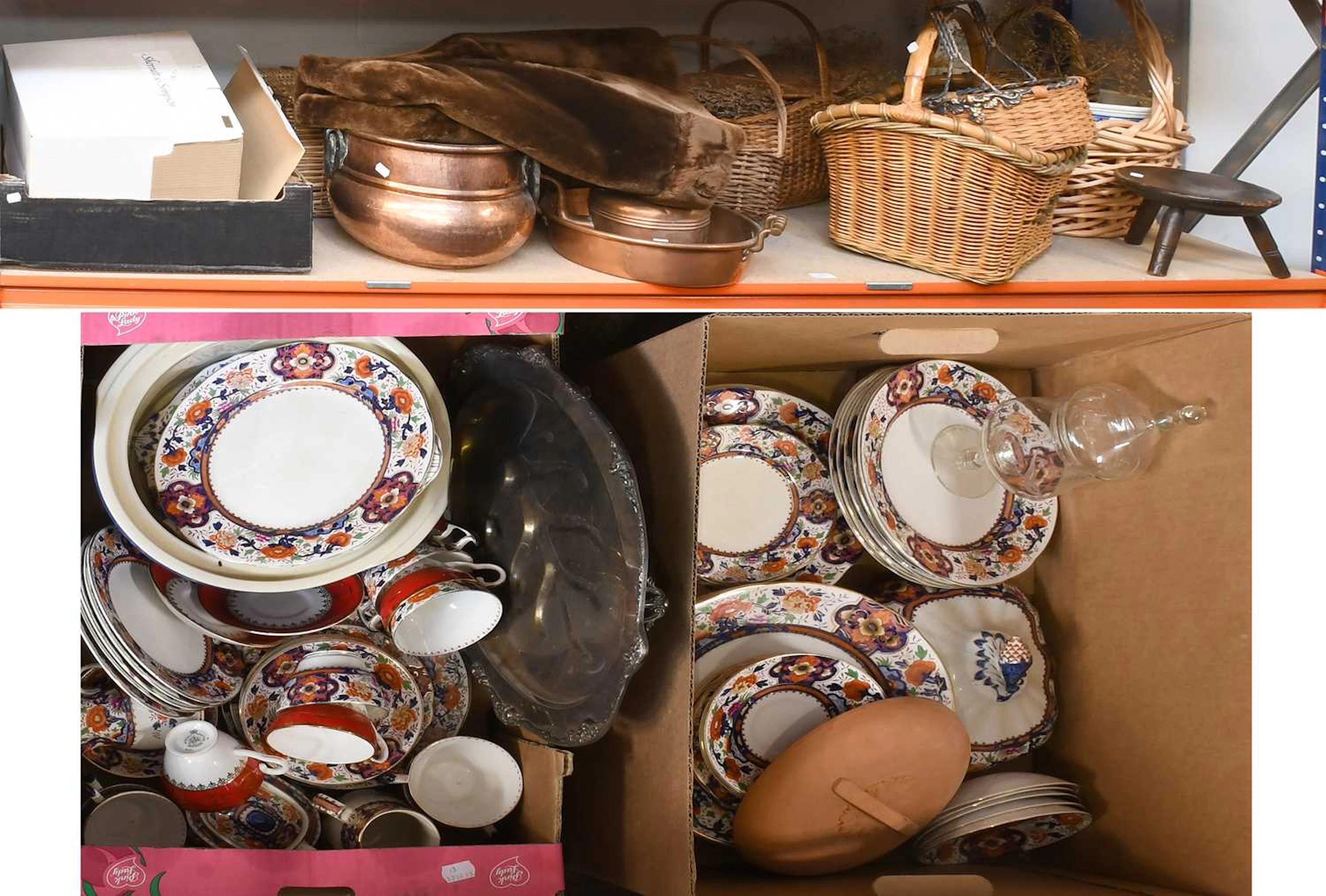 A Collection of Various Baskets