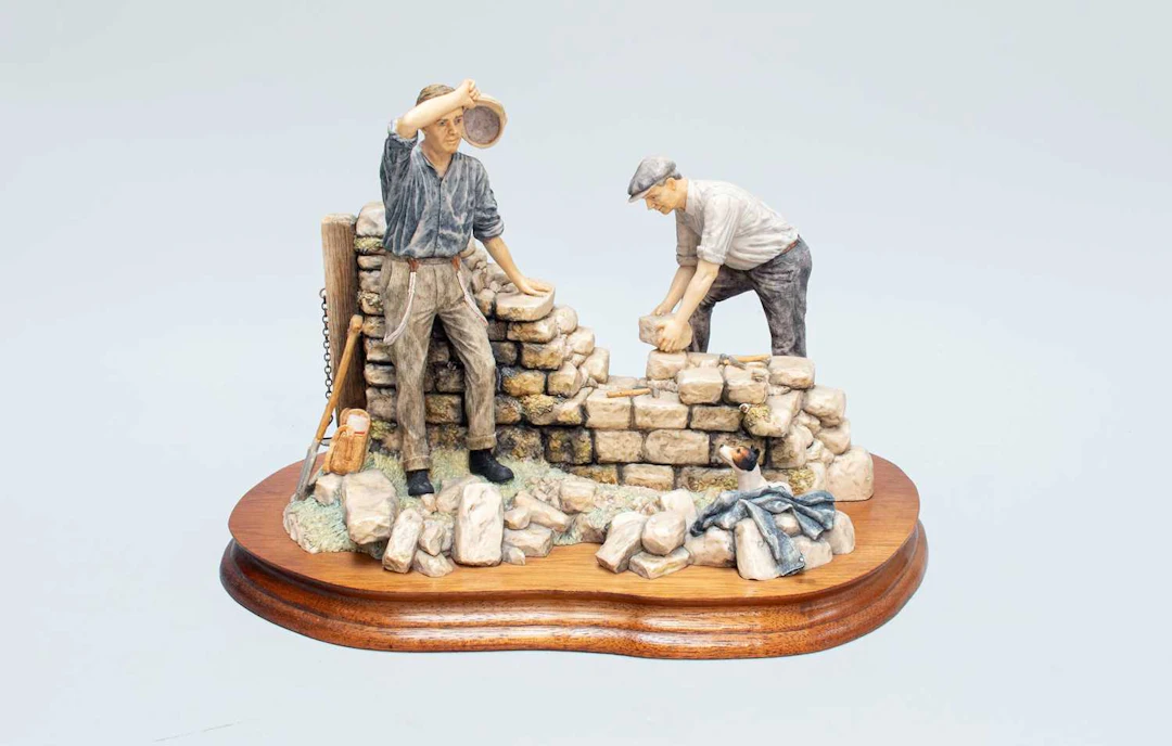 Border Fine Arts 'Warm Day Walling' (Dry Stone Dyking), 'Hedge Laying'
