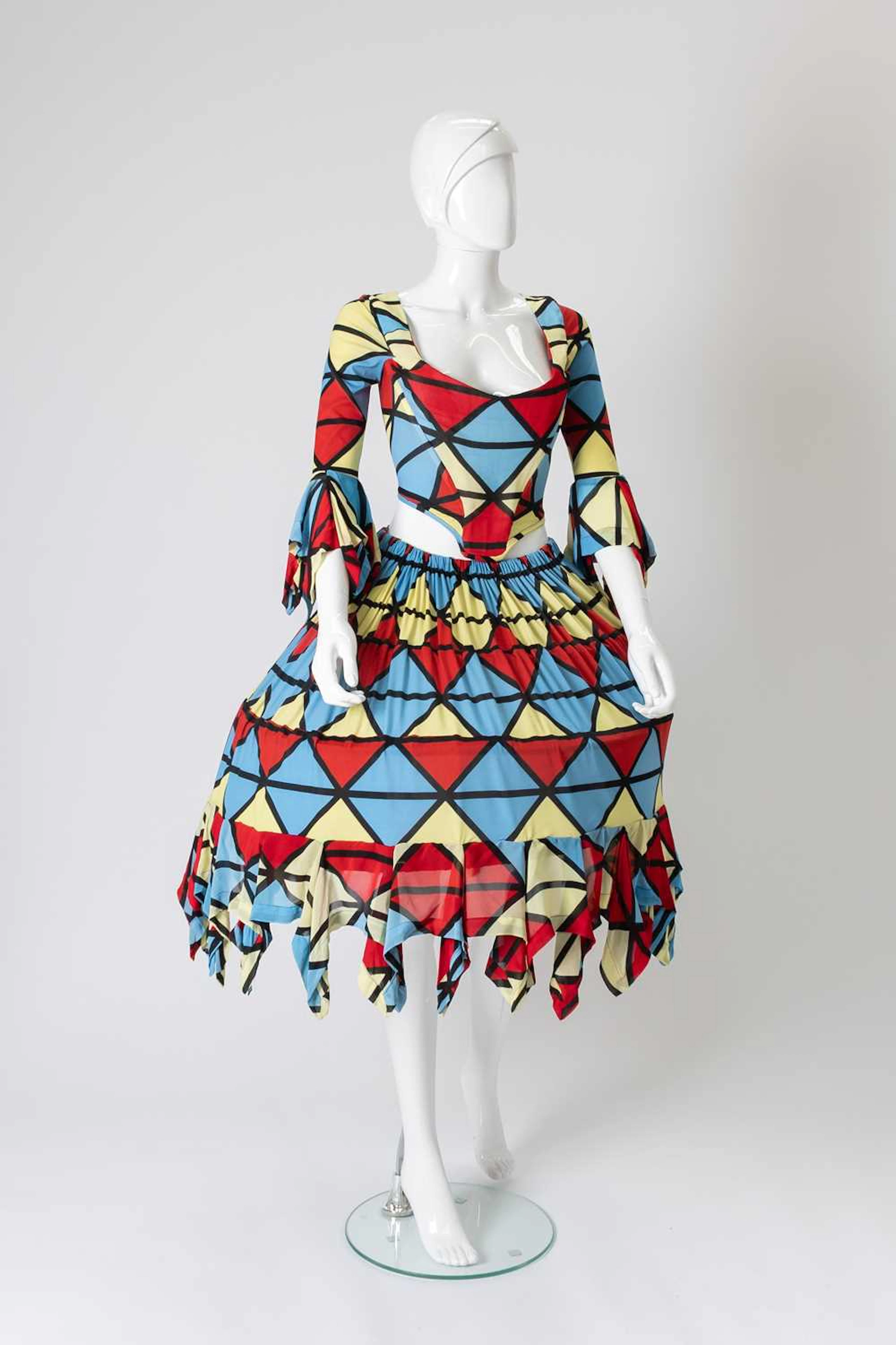 Vivienne Westwood 'Voyage to Cythera Collection' Two-Piece Harlequin