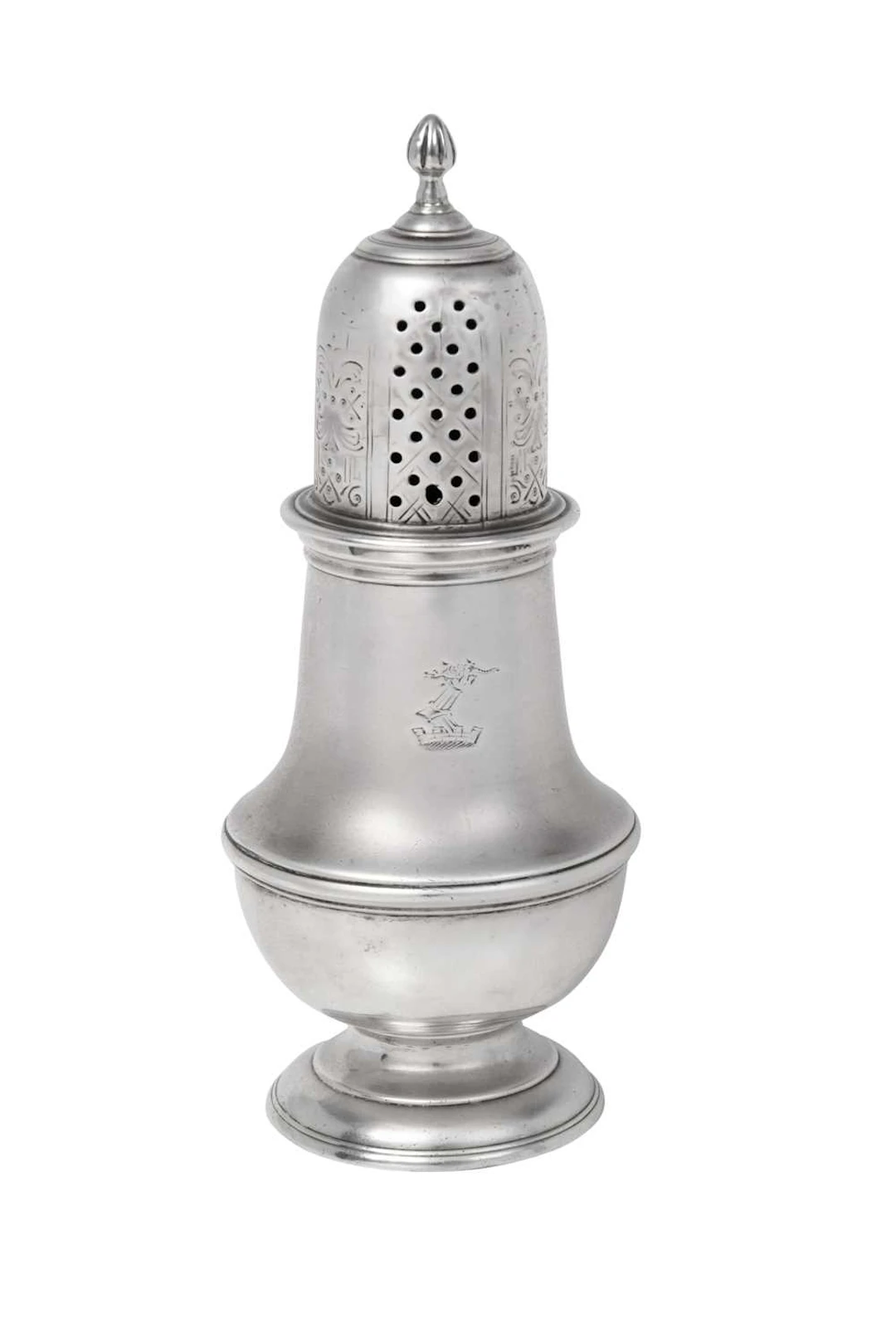 A George II Silver Caster by William Williams, London, 1742, by William