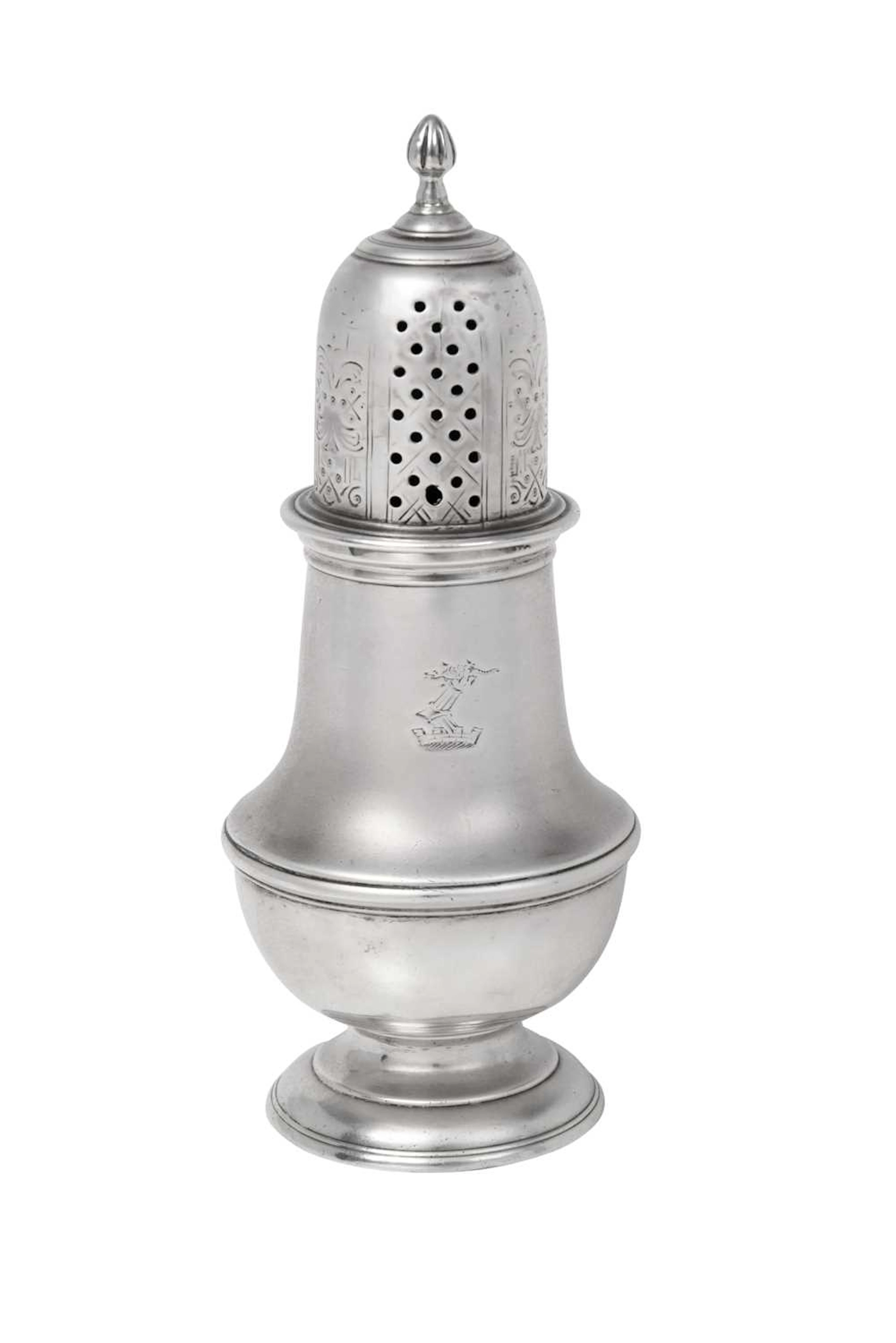 A George II Silver Caster by William Williams, London, 1742, by William