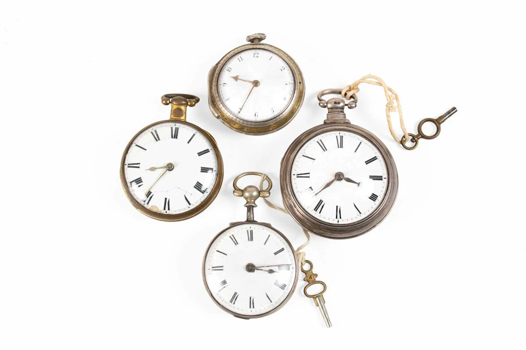 A Pair Cased Verge Pocket Watch