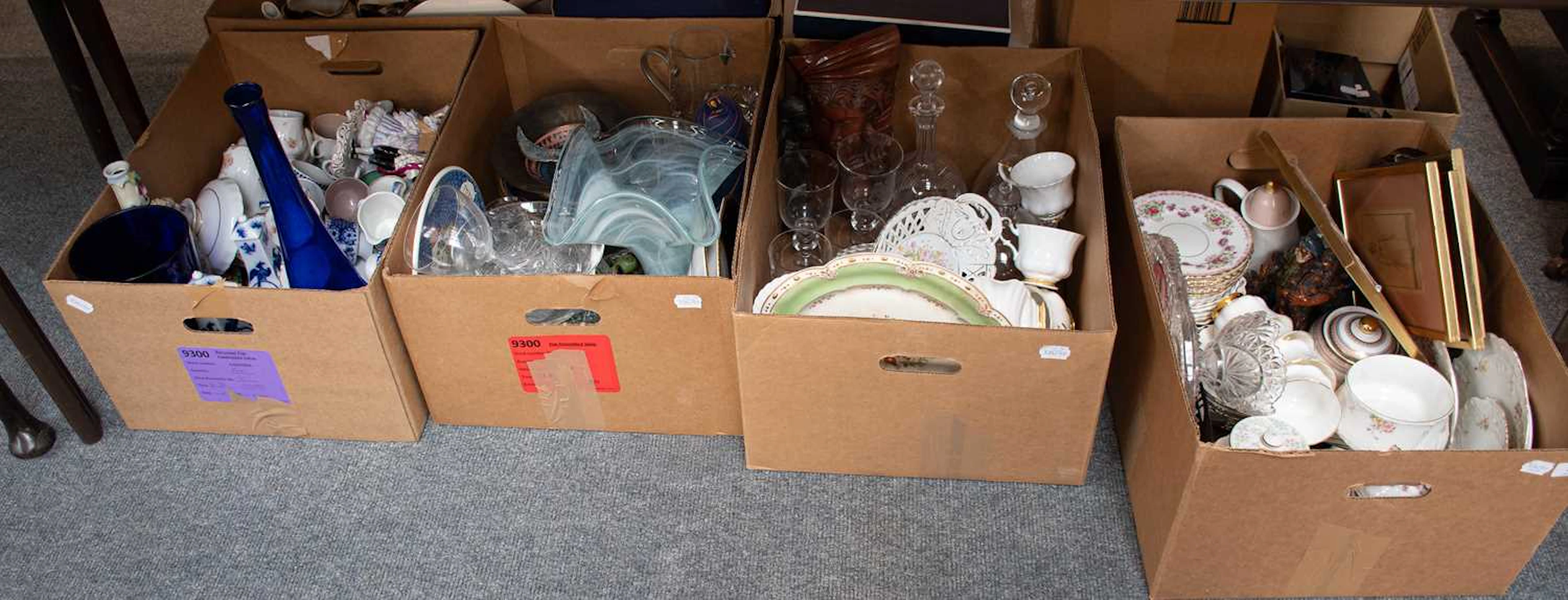 A Large Collection of Mixed Ceramics and Glass