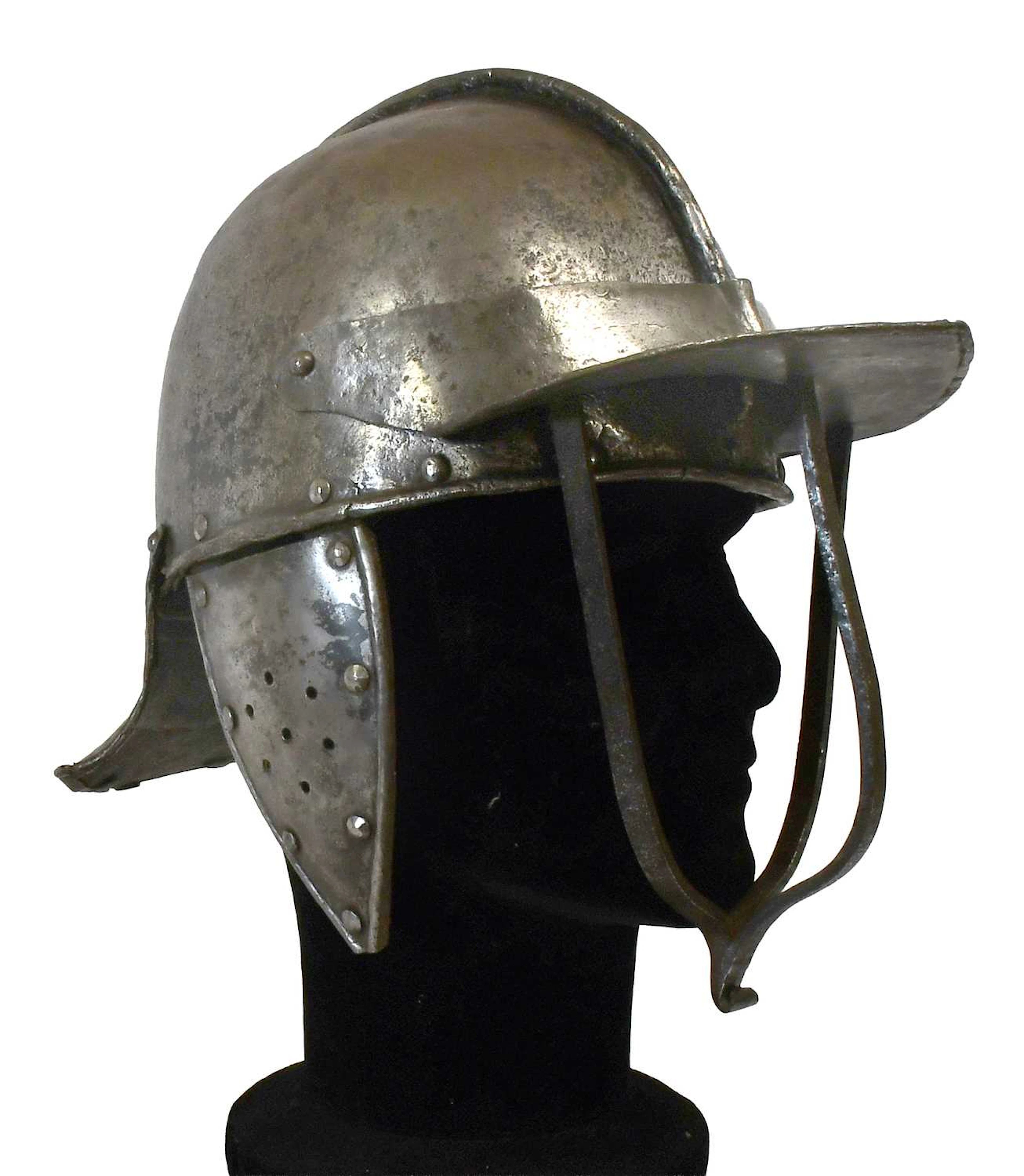 An English Civil War Three Barred Pot Helmet