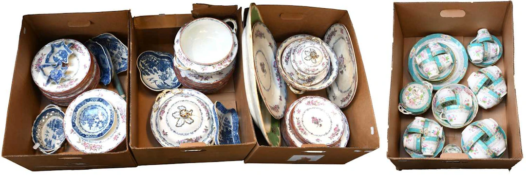 A Minton Tea and Coffee Service, 19th century
