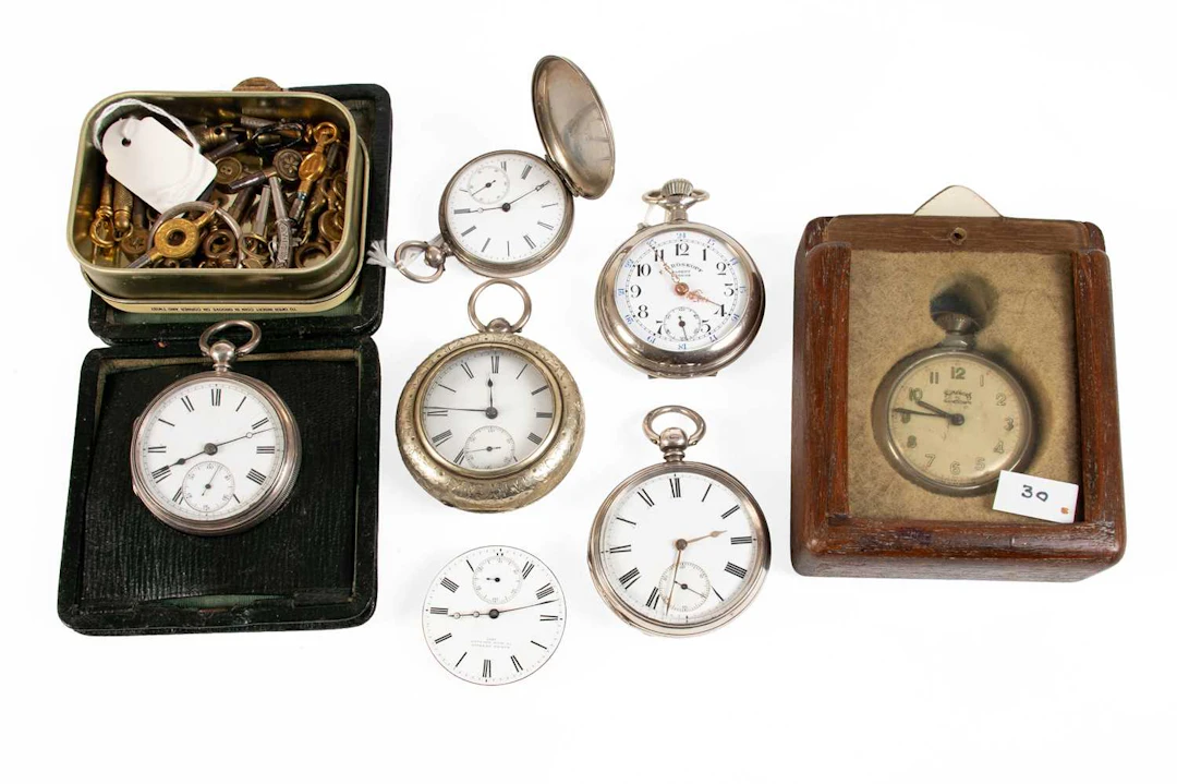 A Silver Open Faced Pocket Watch, signed Waltham, 1880