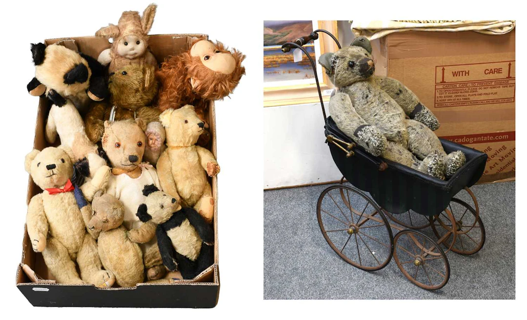 Assorted Mid 20th Century and Later Teddy Bears
