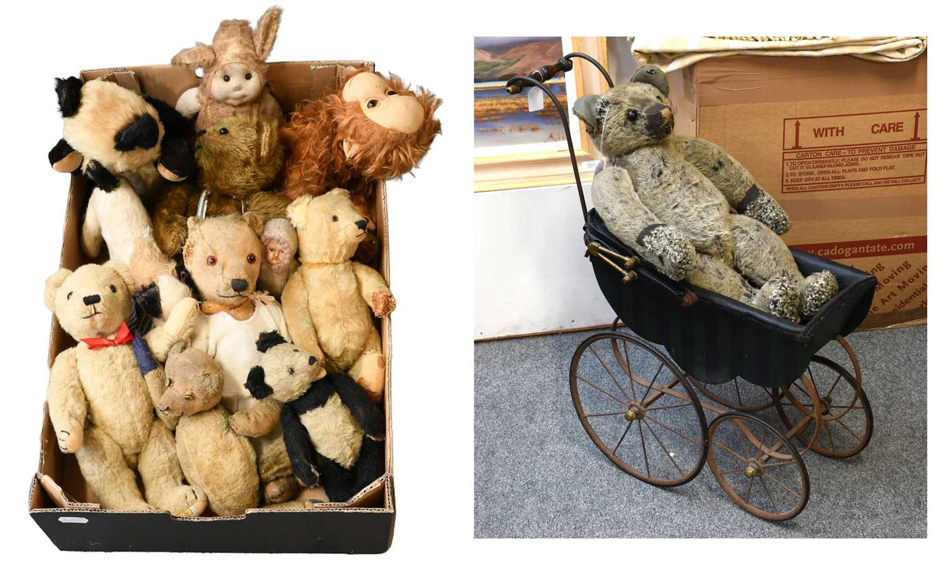 Assorted Mid 20th Century and Later Teddy Bears