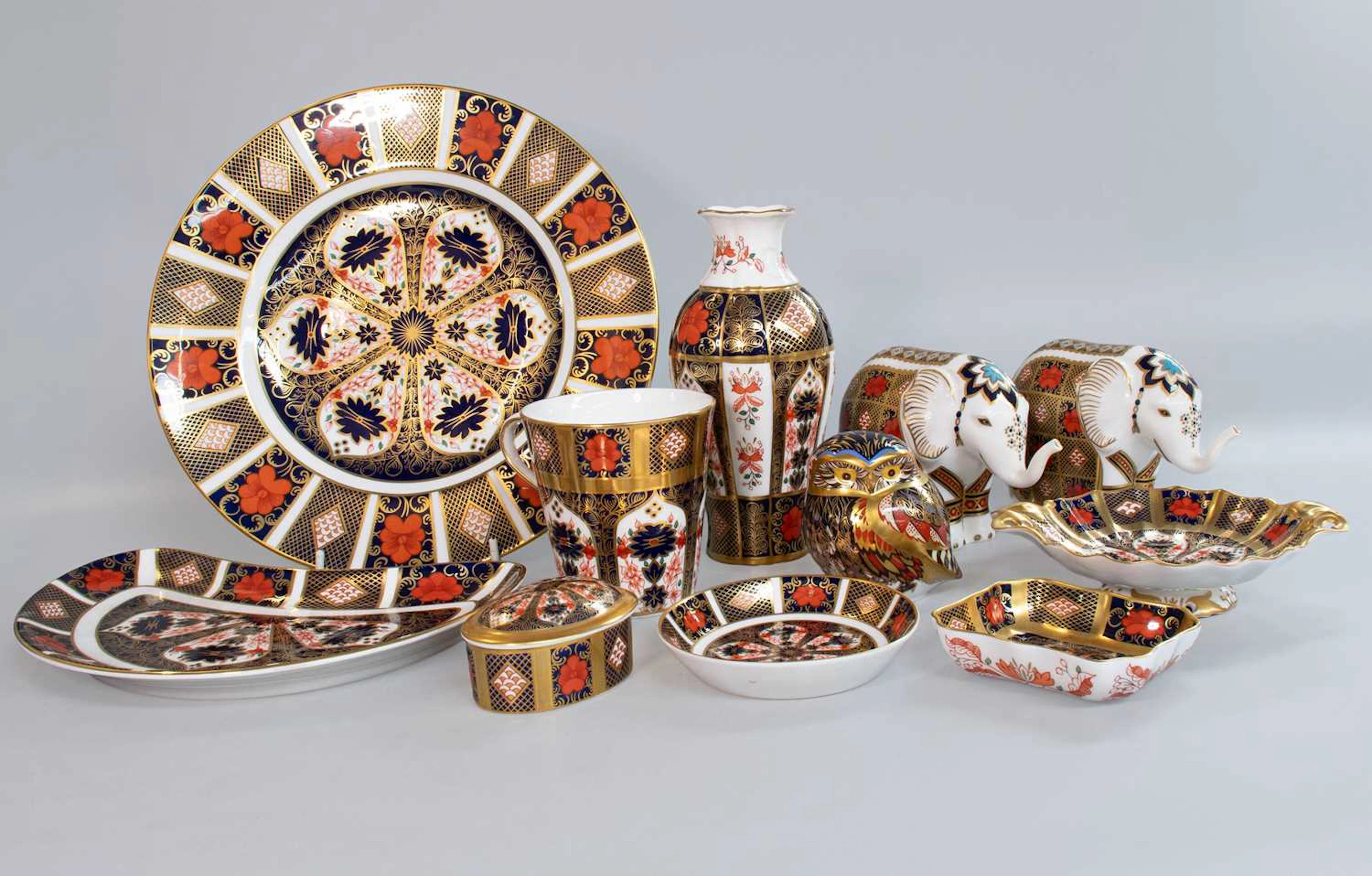 A Collection of Royal Crown Derby Porcelain