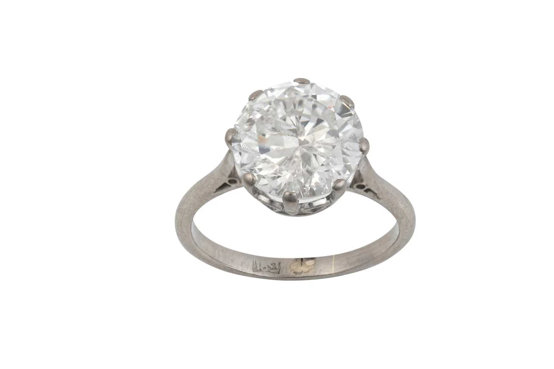 A Diamond Solitaire Ring