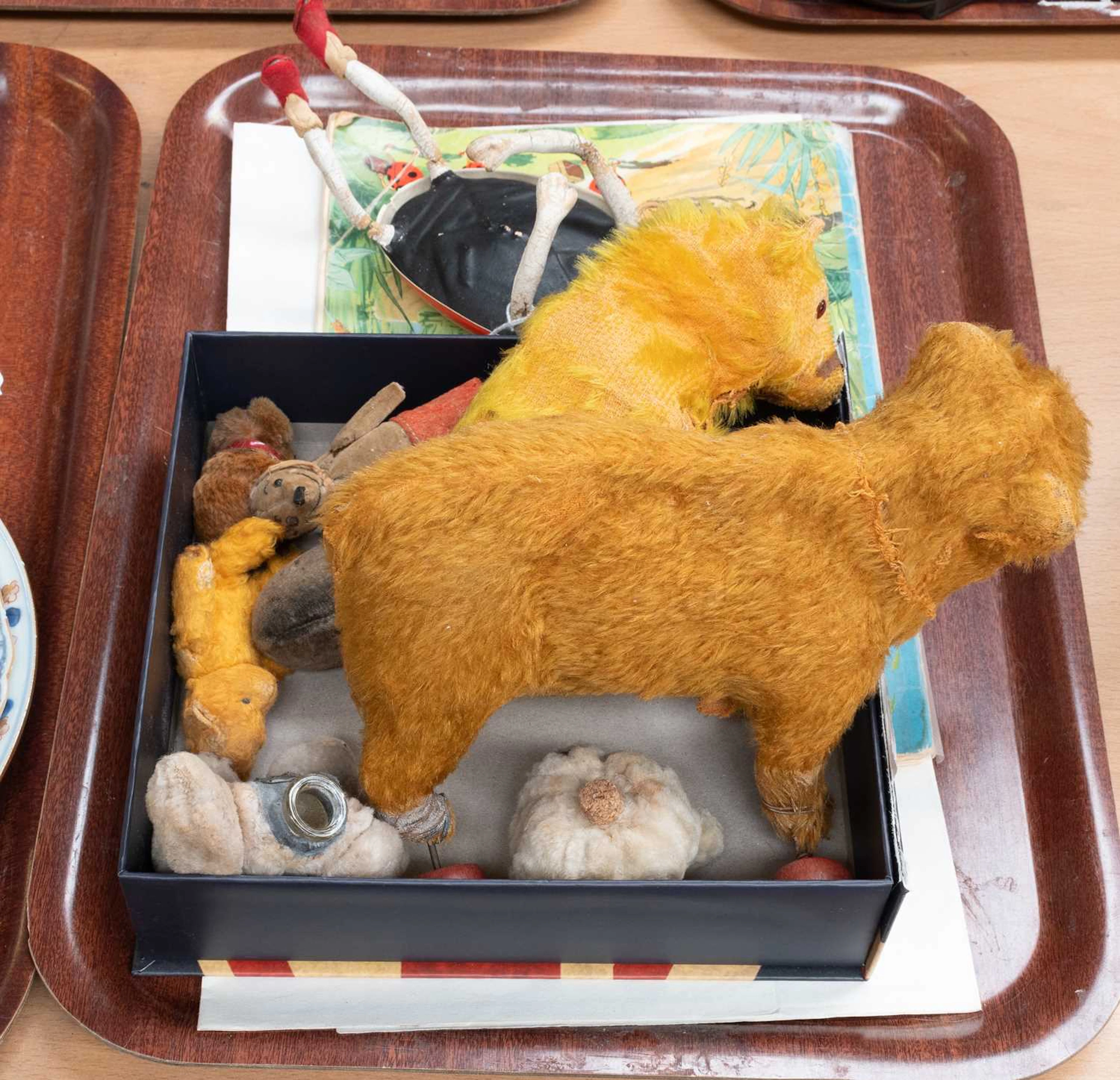 Collection of Mechanical and Miniature Bears and Toys