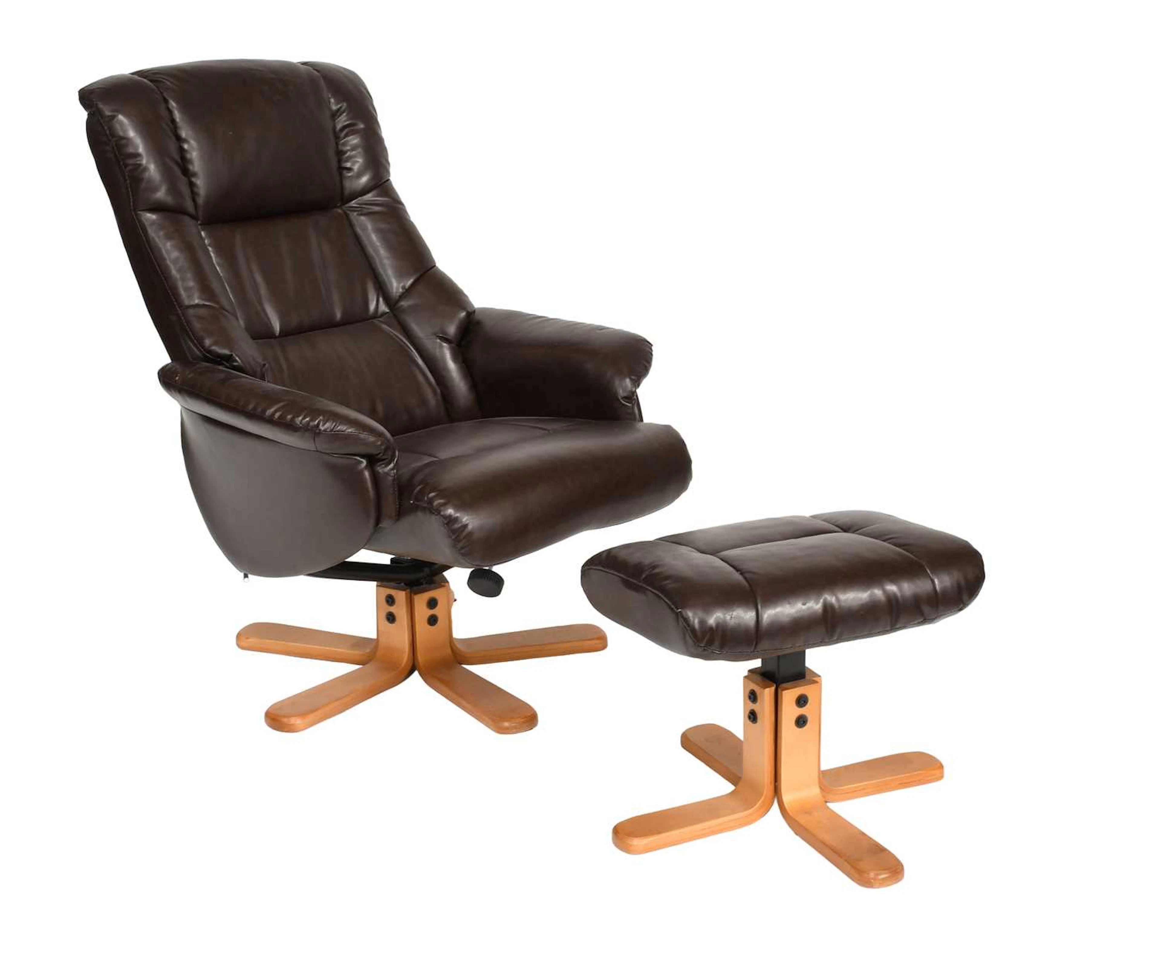 Ekornes-Style Reclining Armchair