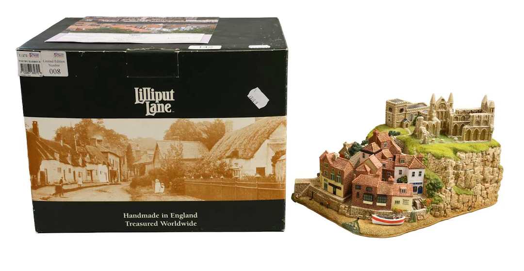 Lilliput Lane: Whitby Harbour, Limited Edition Number 008