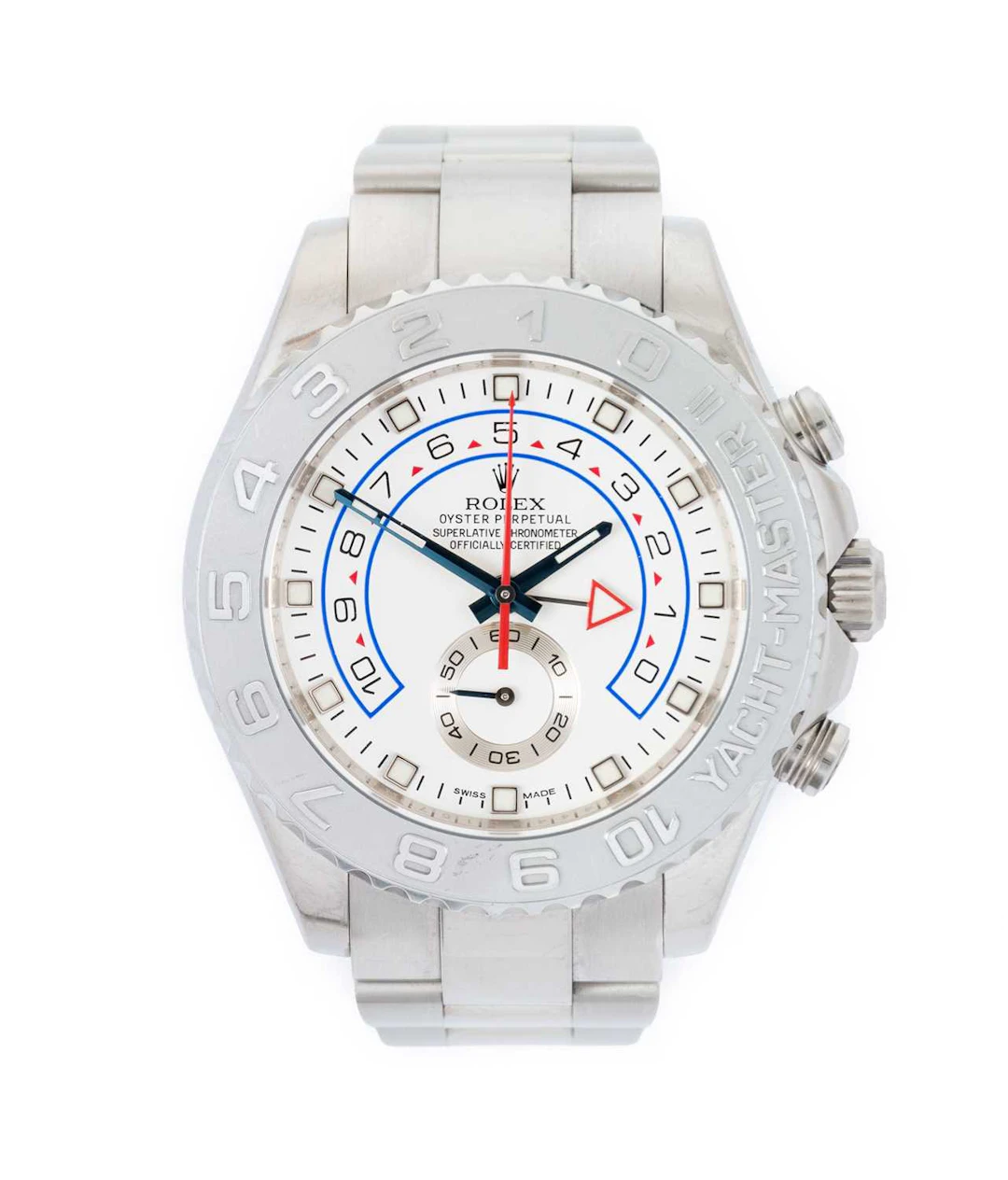 Rolex: A Fine 18 Carat White Gold Automatic Chronograph Wristwatch