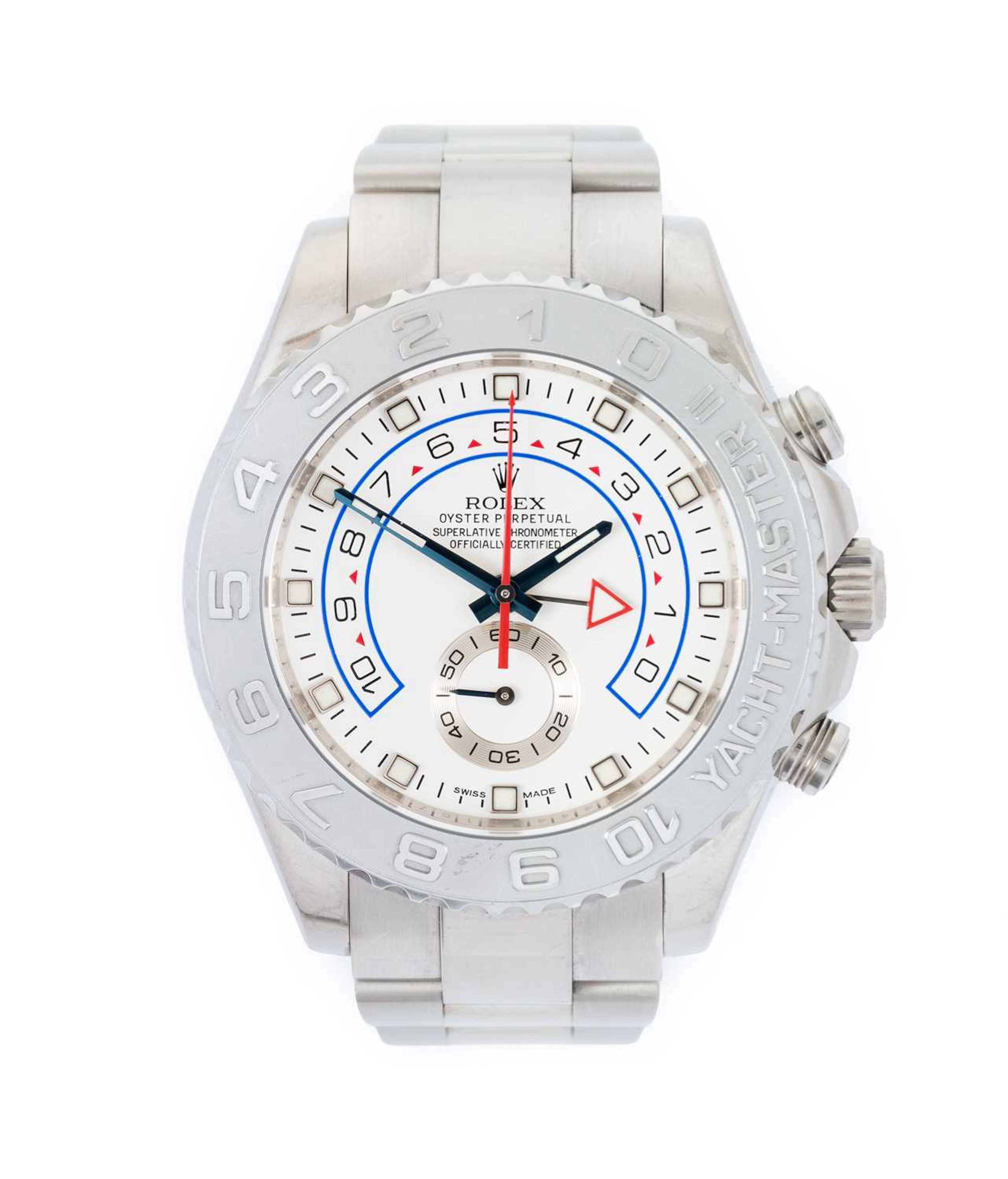 Rolex: A Fine 18 Carat White Gold Automatic Chronograph Wristwatch