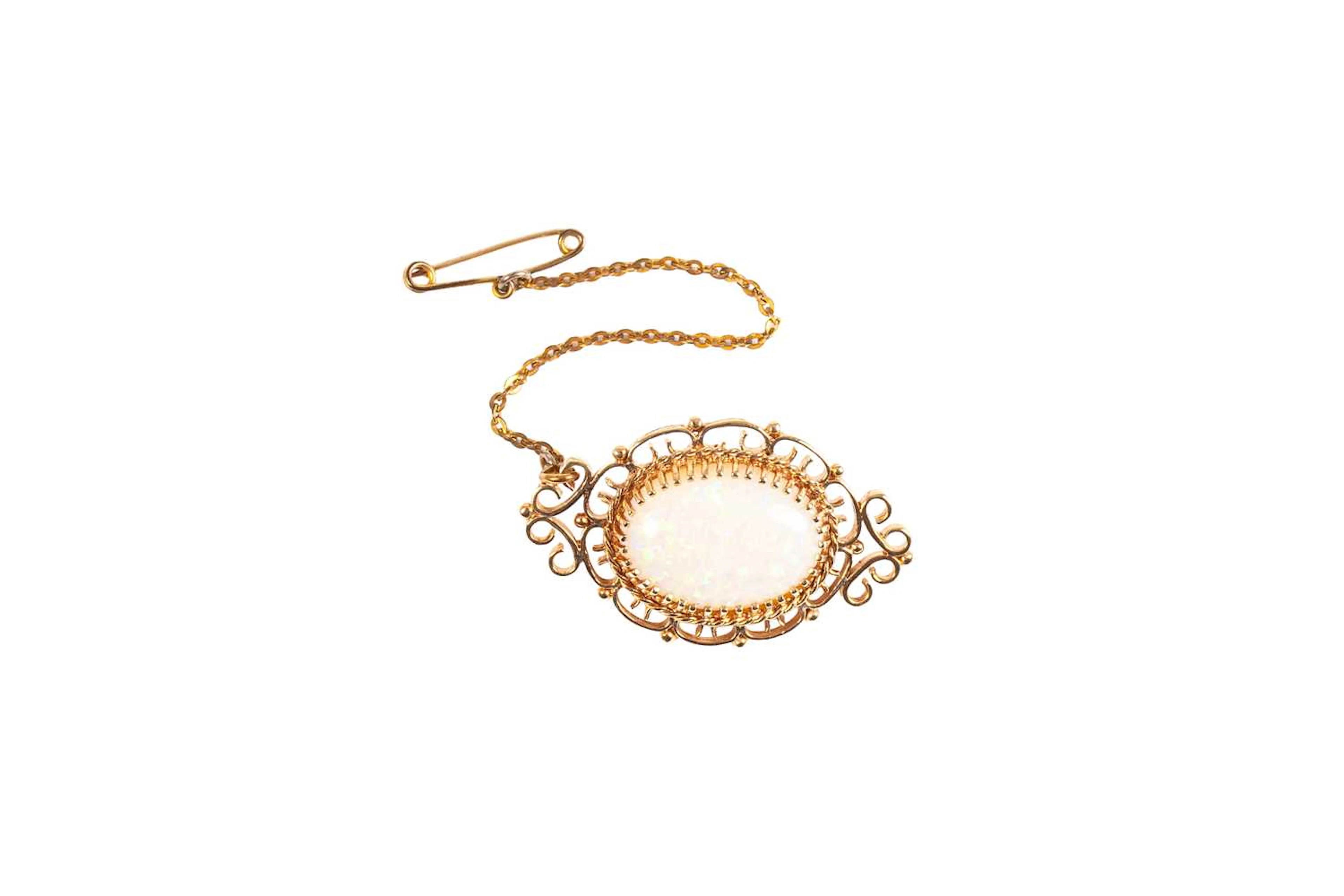 An Opal Brooch
