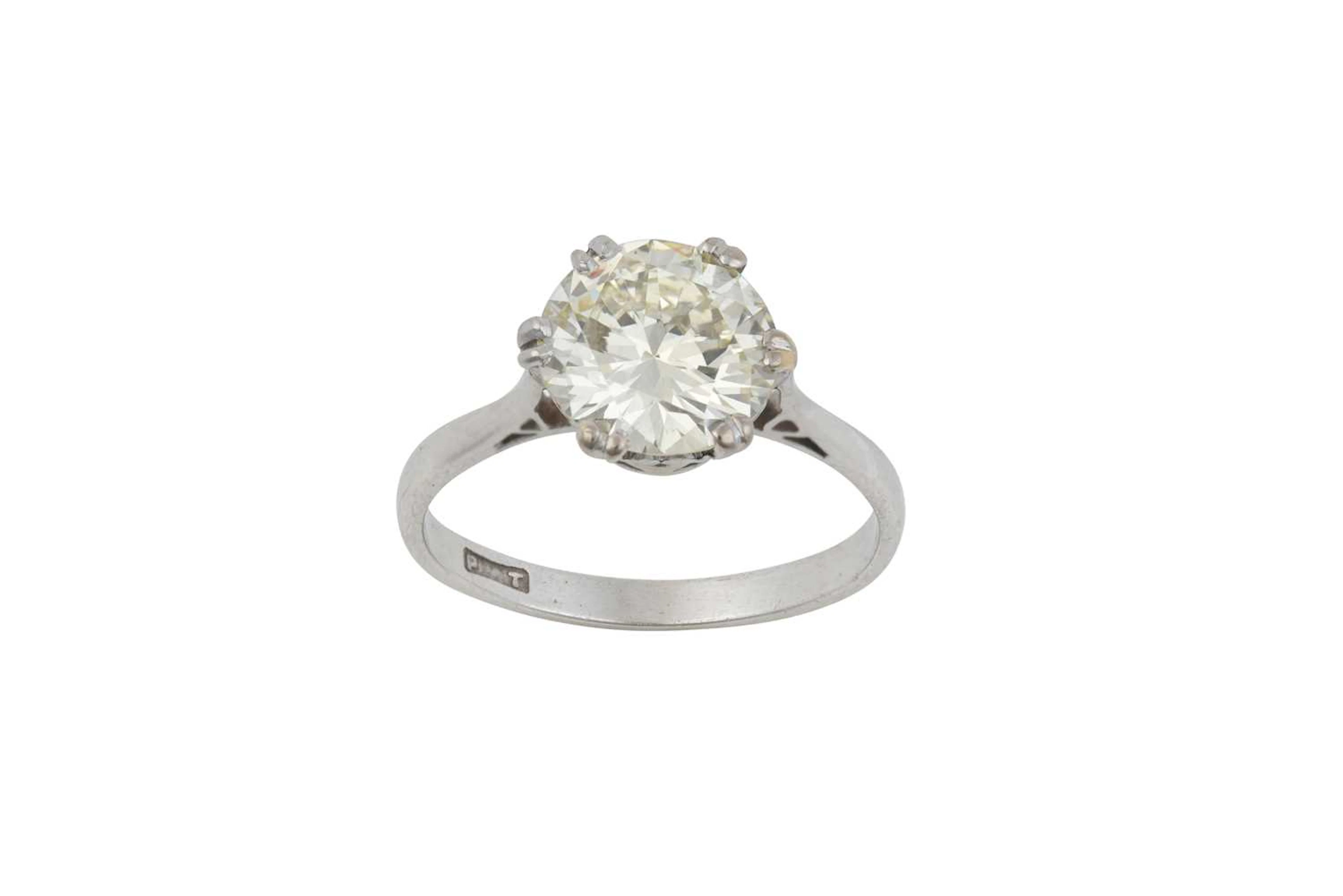 A Diamond Solitaire Ring
