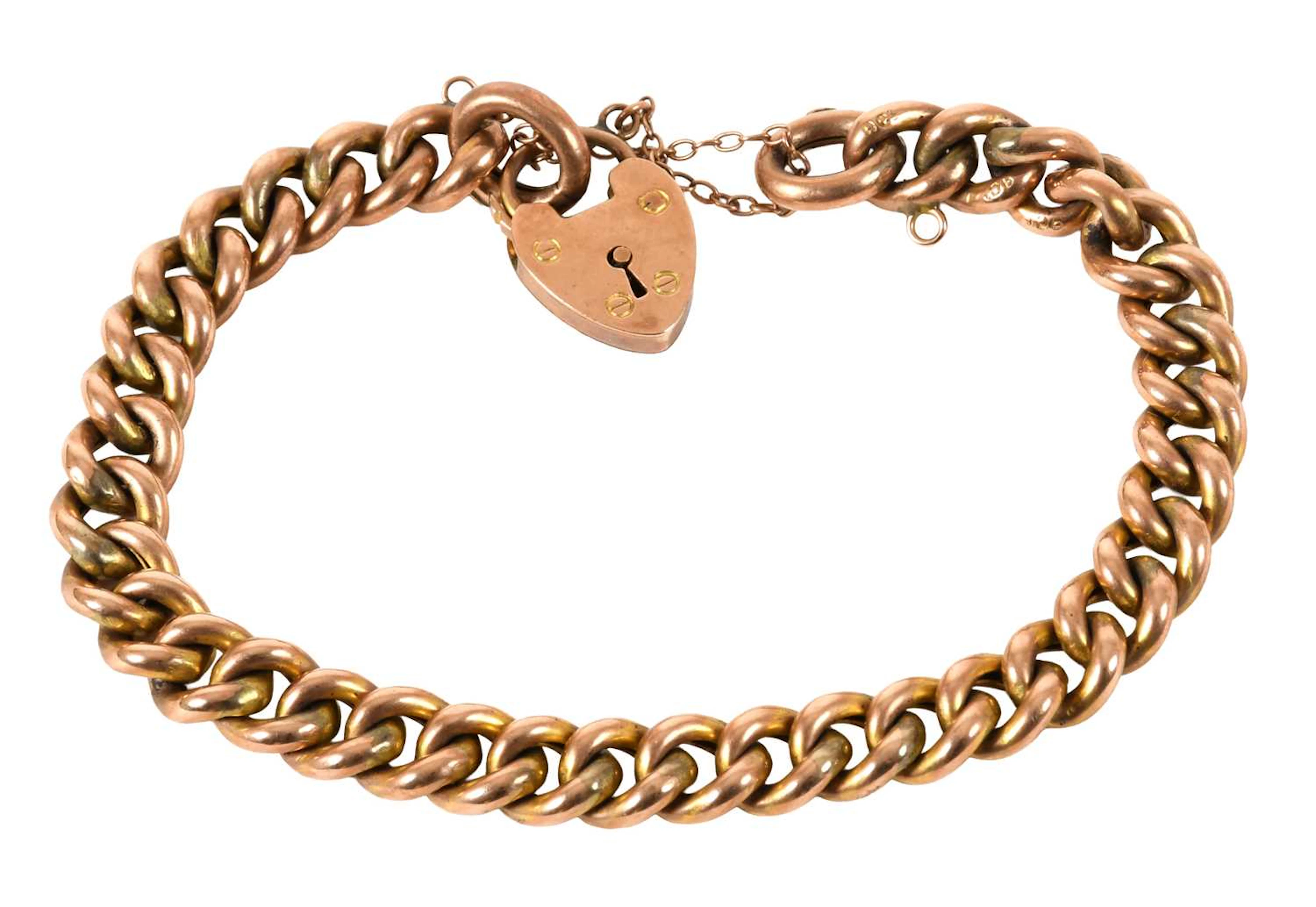 A Curb Link Bracelet