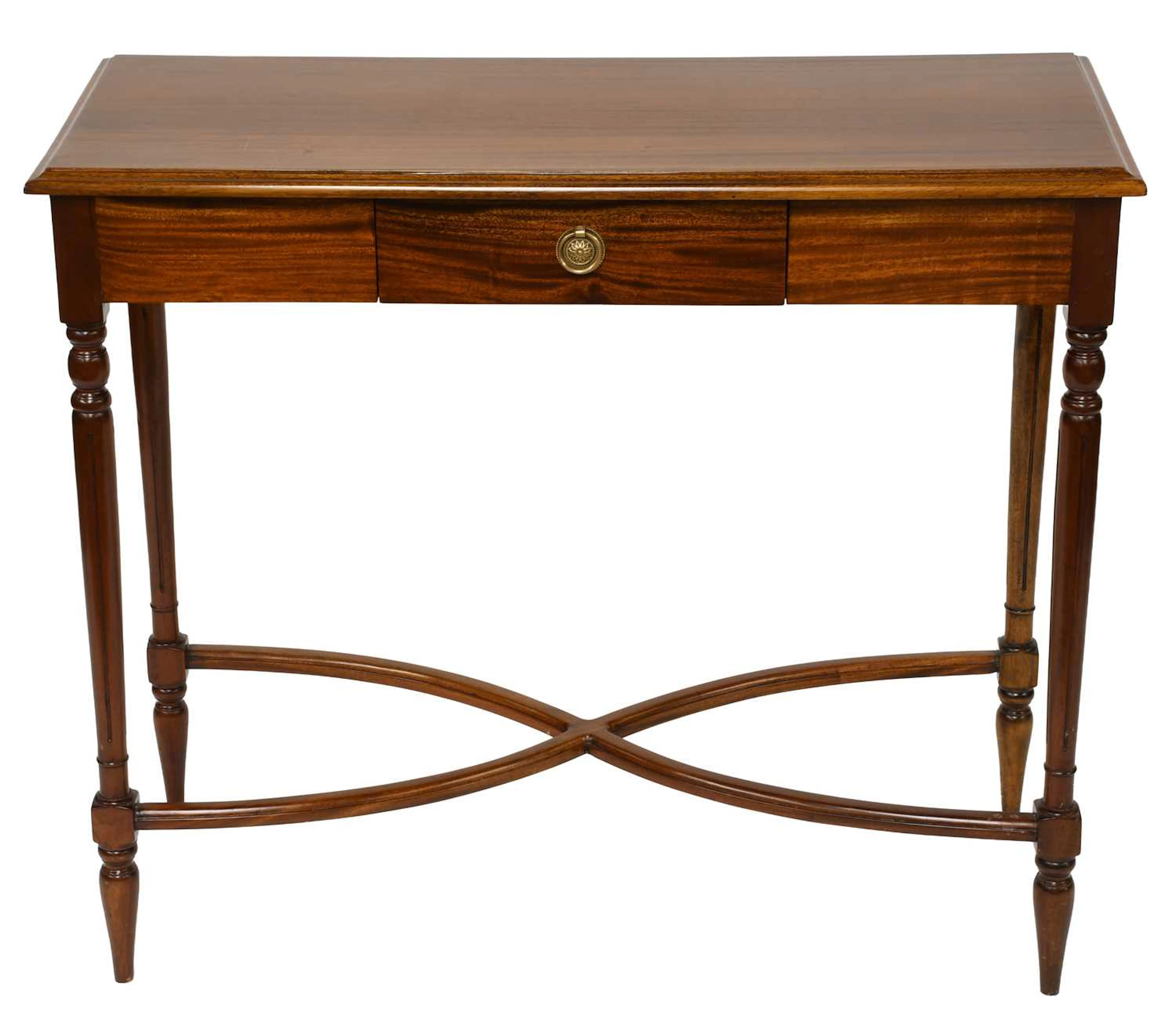 A Mahogany Console Table, 20th Century